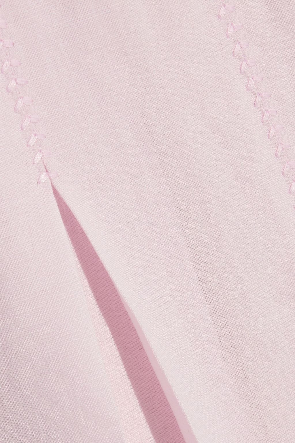 GABRIELA HEARST Joanne pleated wool and cashmere-blend gauze midi skirt
