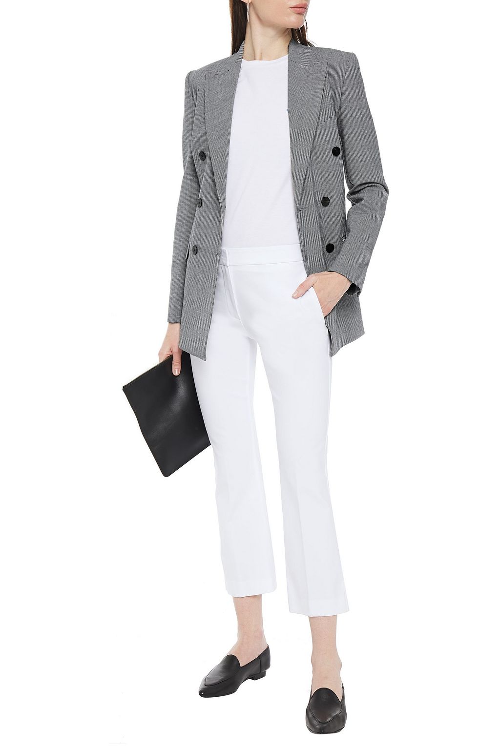 THEORY Houndstooth cady blazer