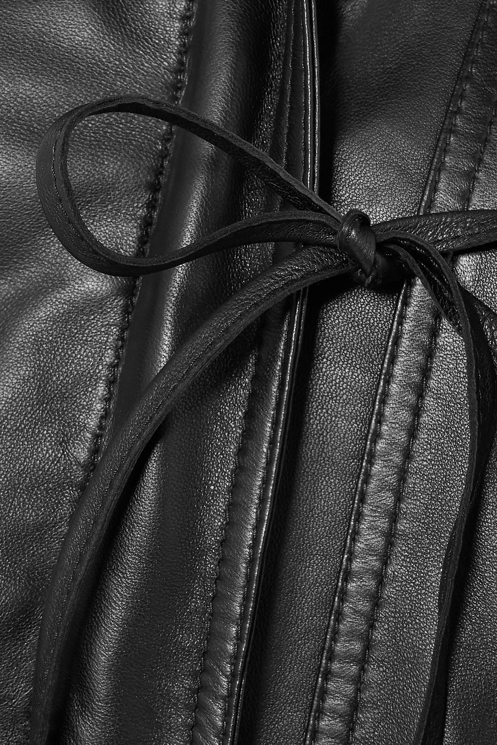 ALTUZARRA Marina hooded leather coat