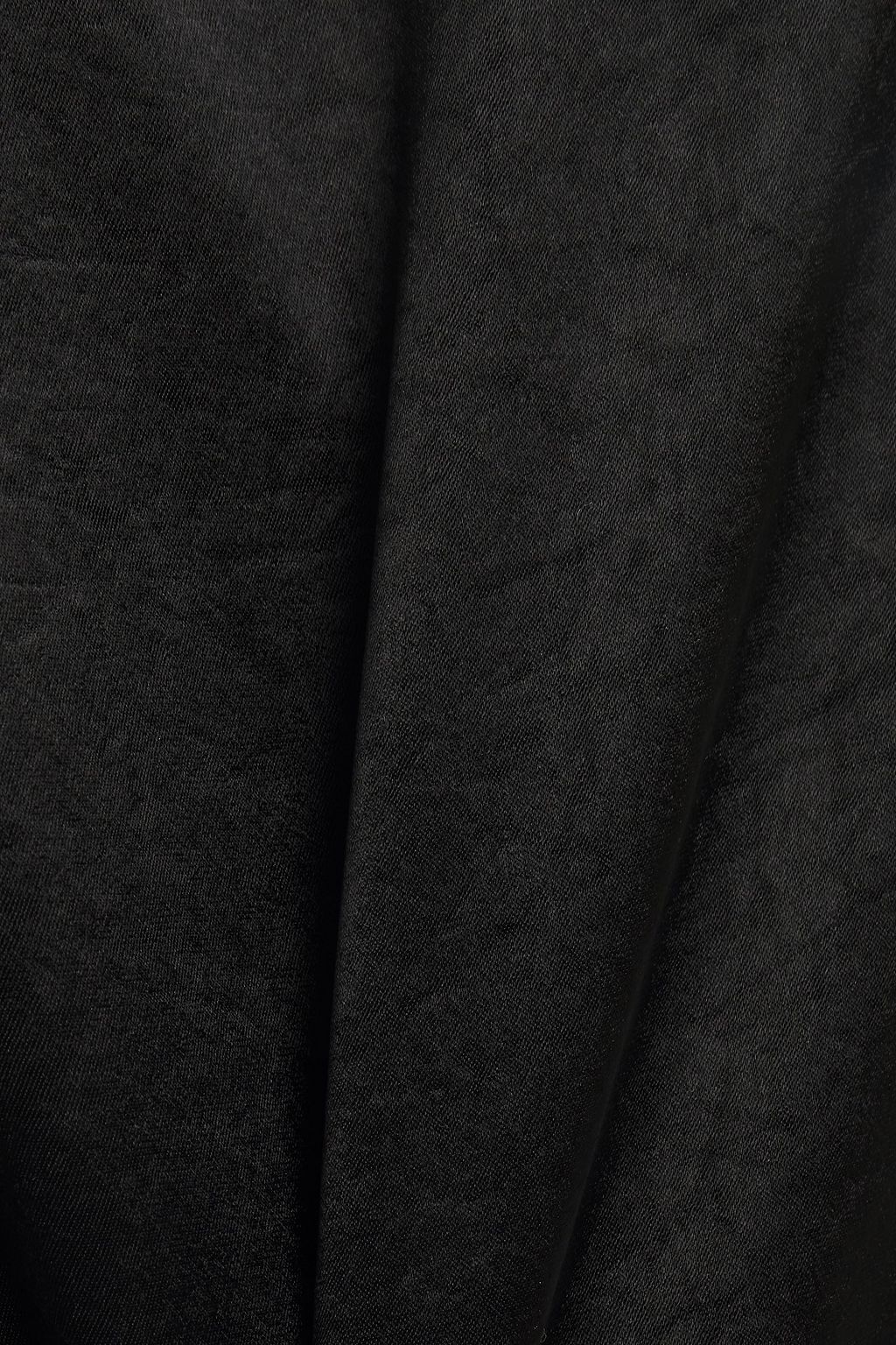 THEORY Crinkled satin top