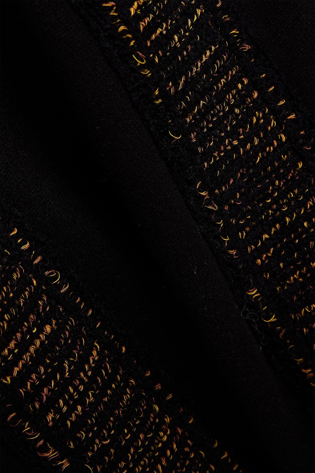 M MISSONI Crochet knit-paneled jersey dress