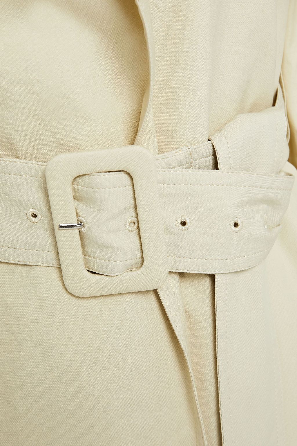 THEORY Cotton and silk-blend twill trench coat