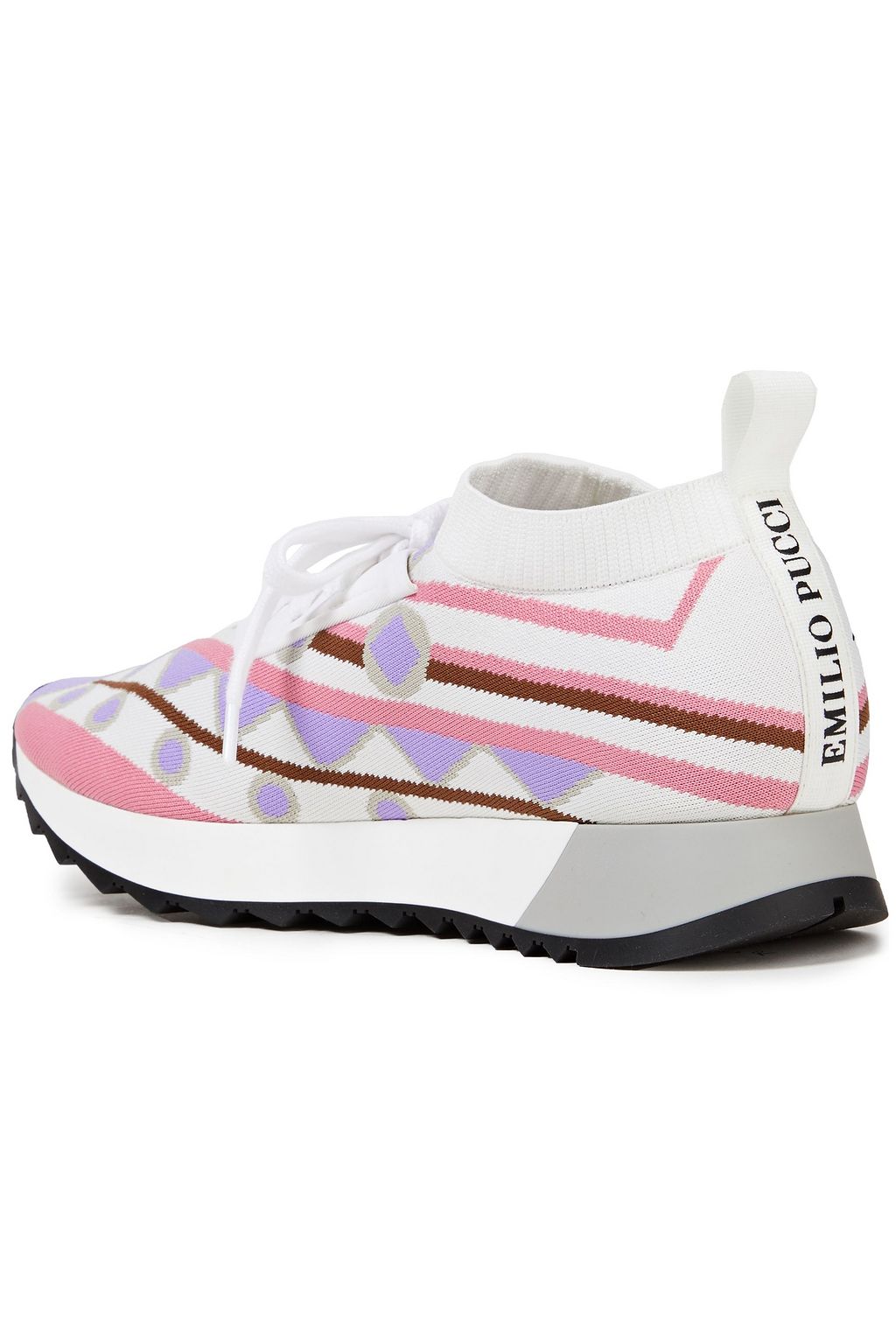 PUCCI Jacquard-knit sneakers