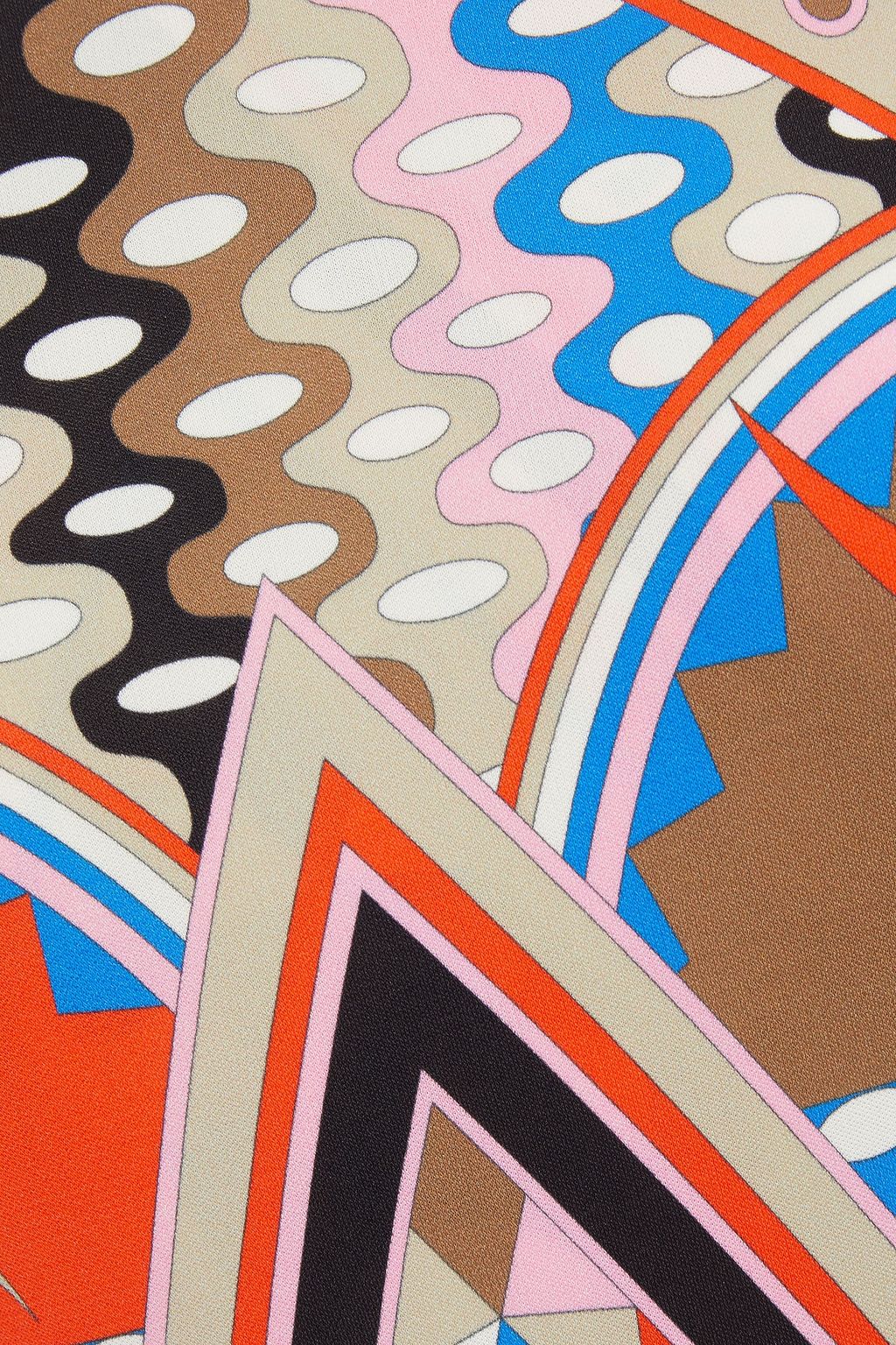 PUCCI Printed stretch-jersey mini dress