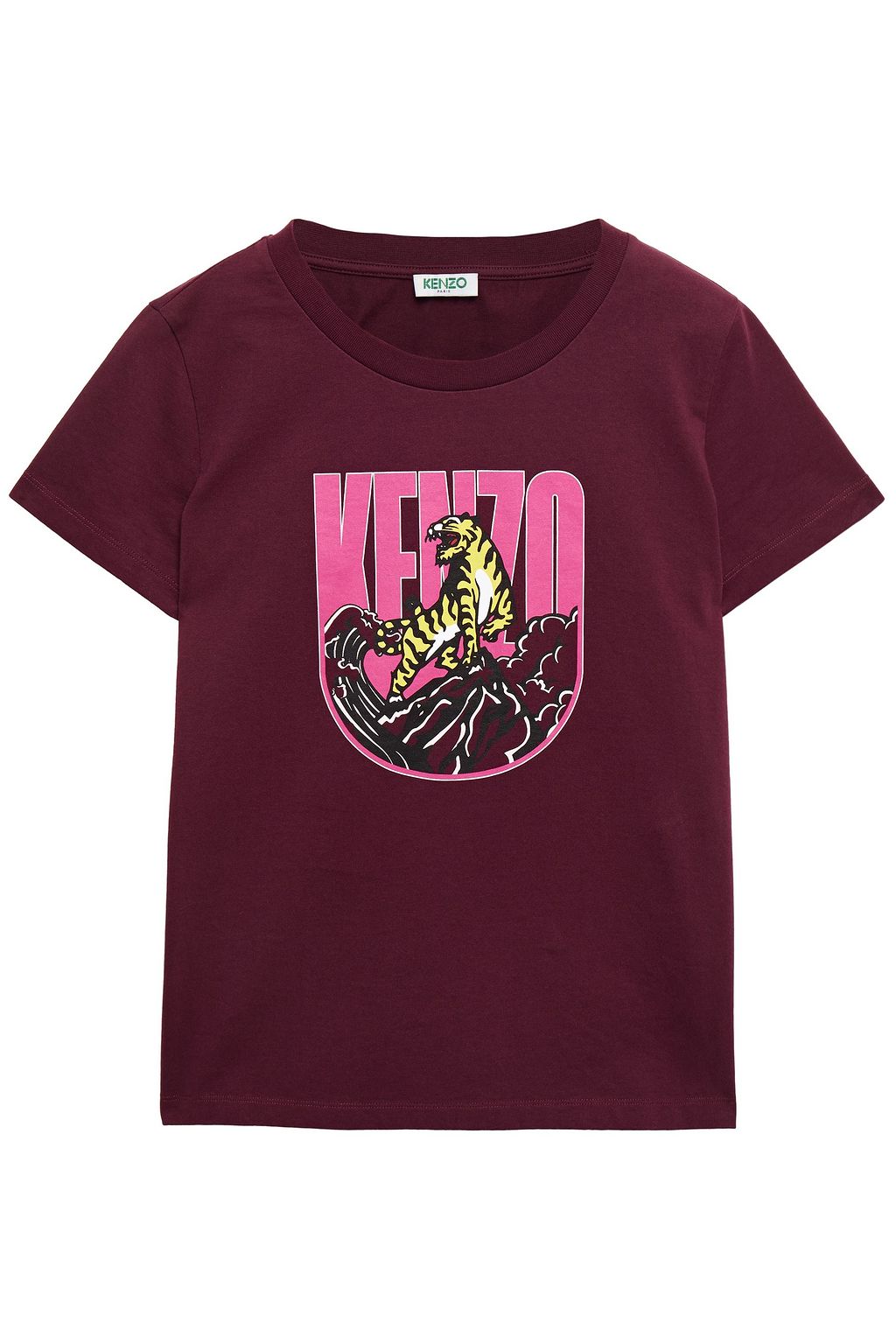 burgundy kenzo t shirt