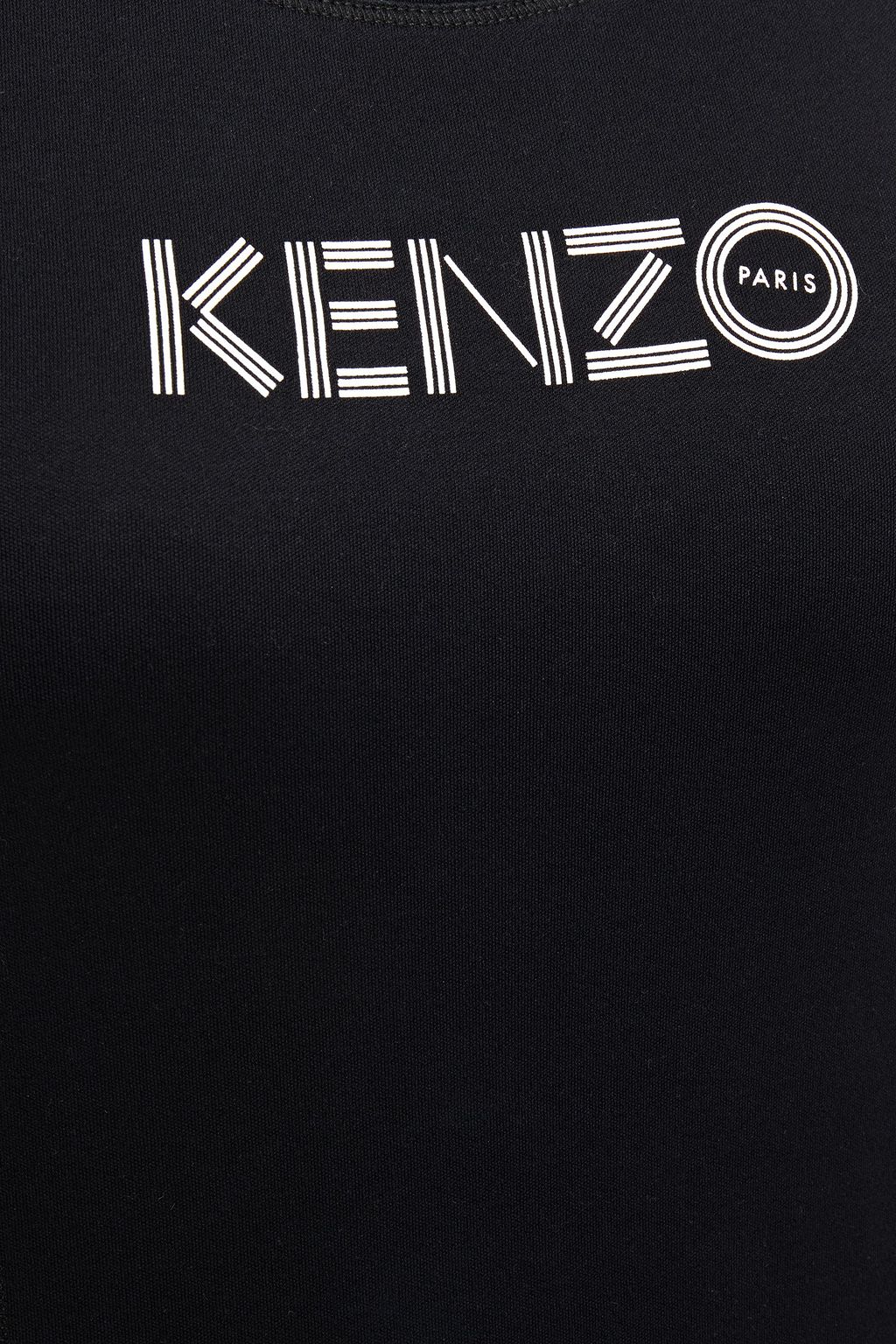 KENZO Printed stretch-cotton jersey mini dress