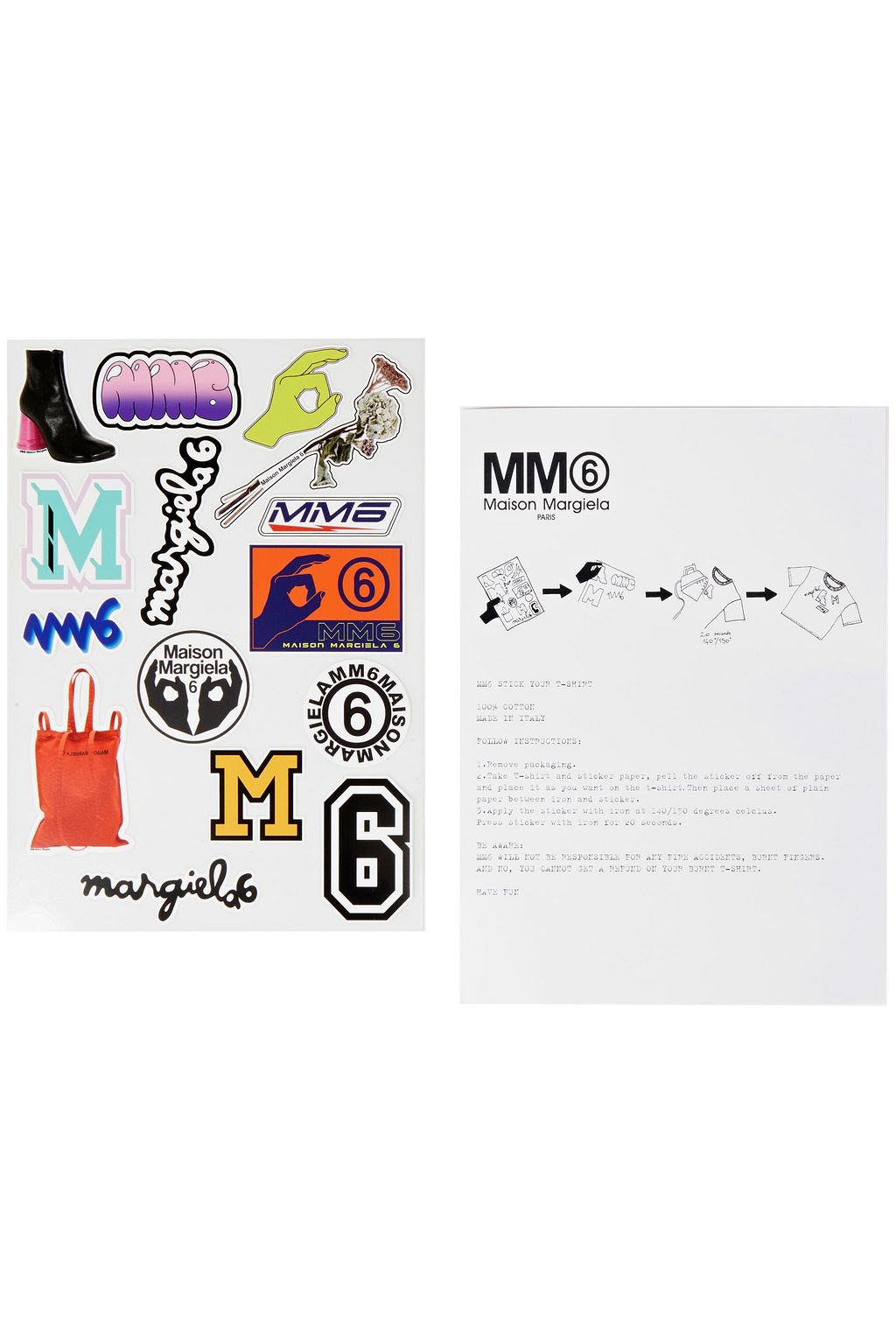 MM6 MAISON MARGIELA Appliquéd cotton-blend jersey t-shirt