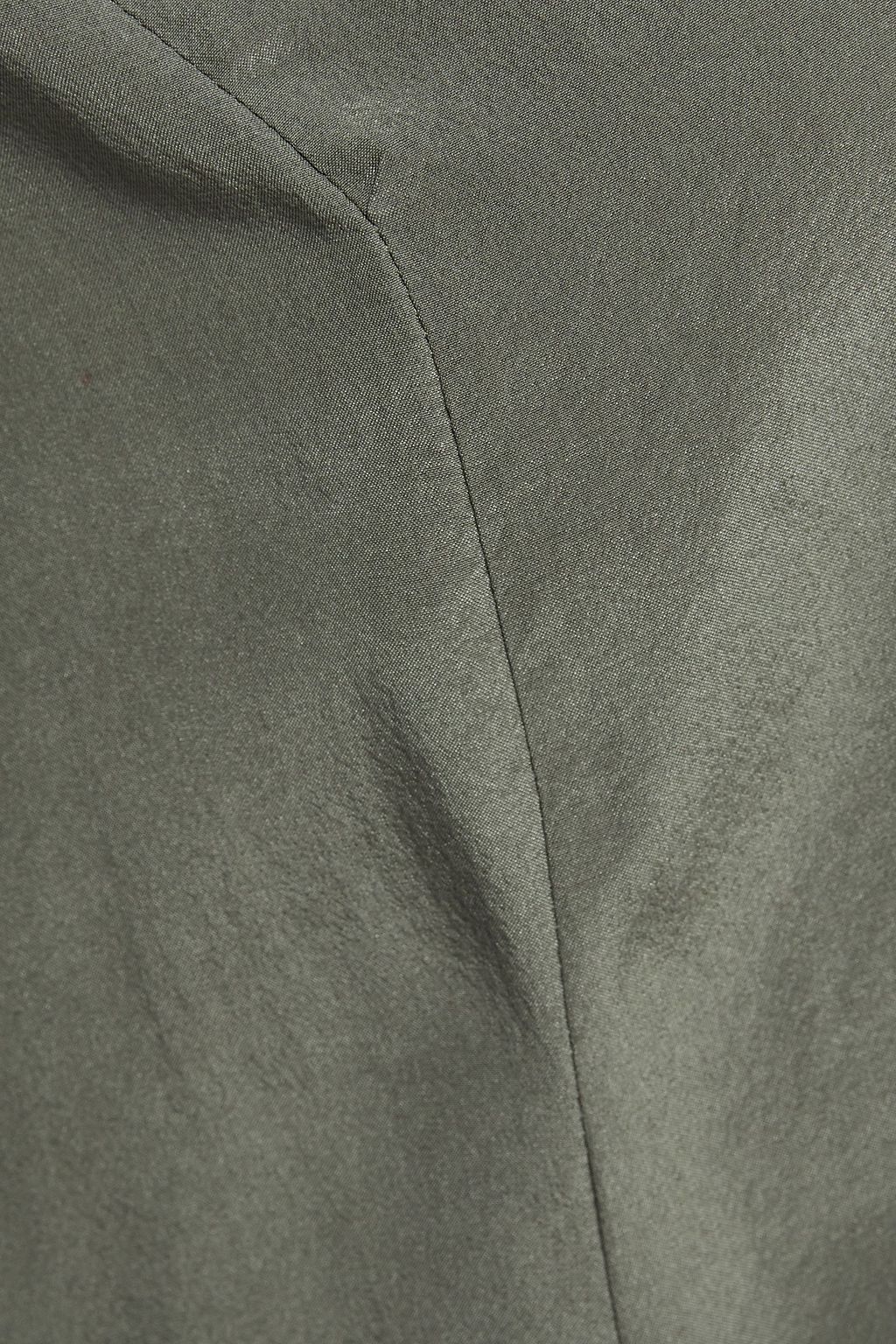 THEORY Pussy-bow silk-chiffon top