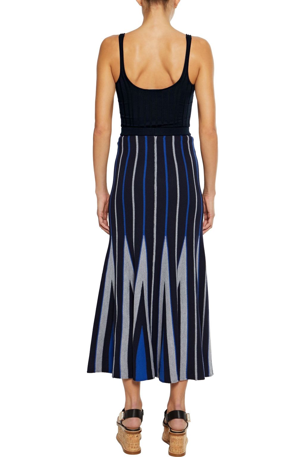GABRIELA HEARST Ribbed wool-blend tank