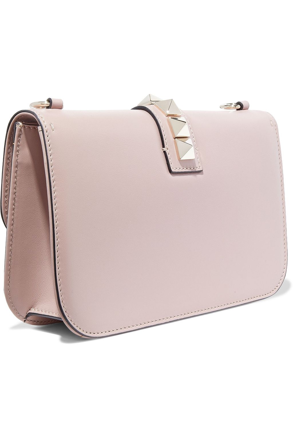 VALENTINO GARAVANI Glam Lock leather shoulder bag