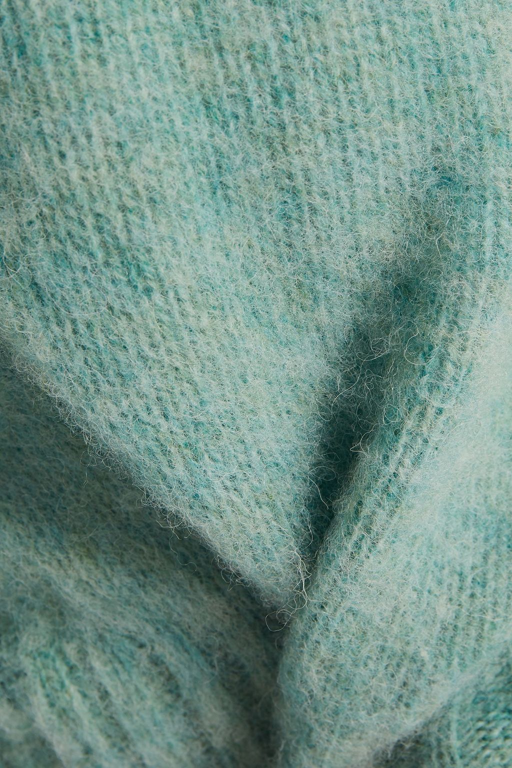 VICTORIA BECKHAM Brushed mélange wool sweater