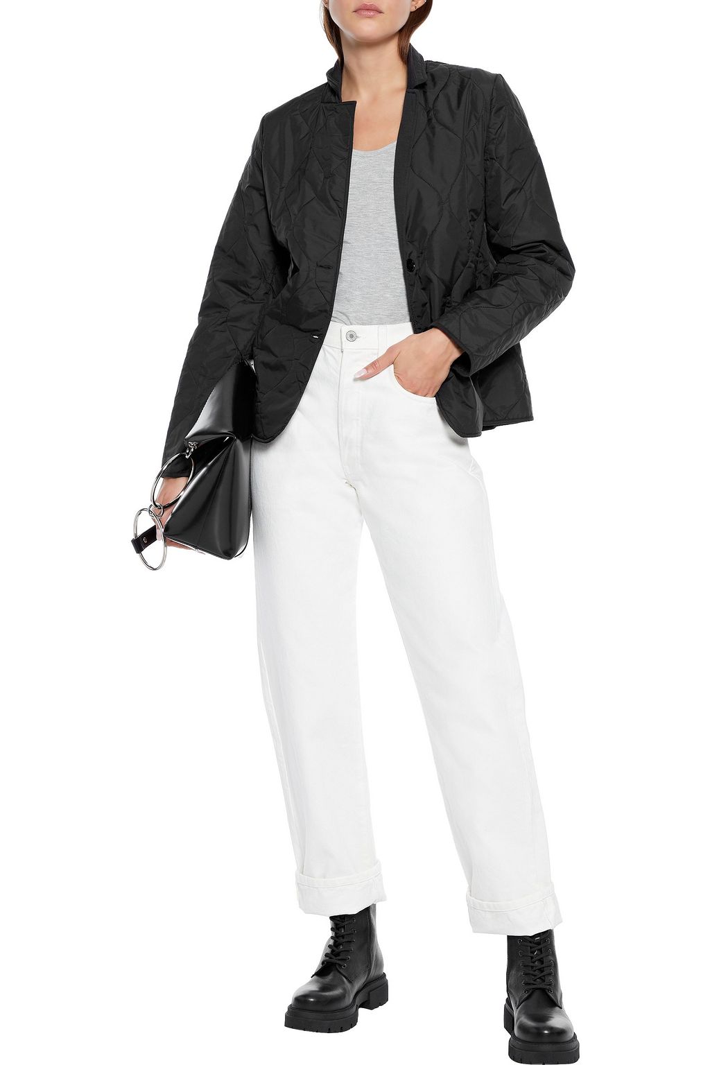 MAJESTIC FILATURES Quilted shell jacket
