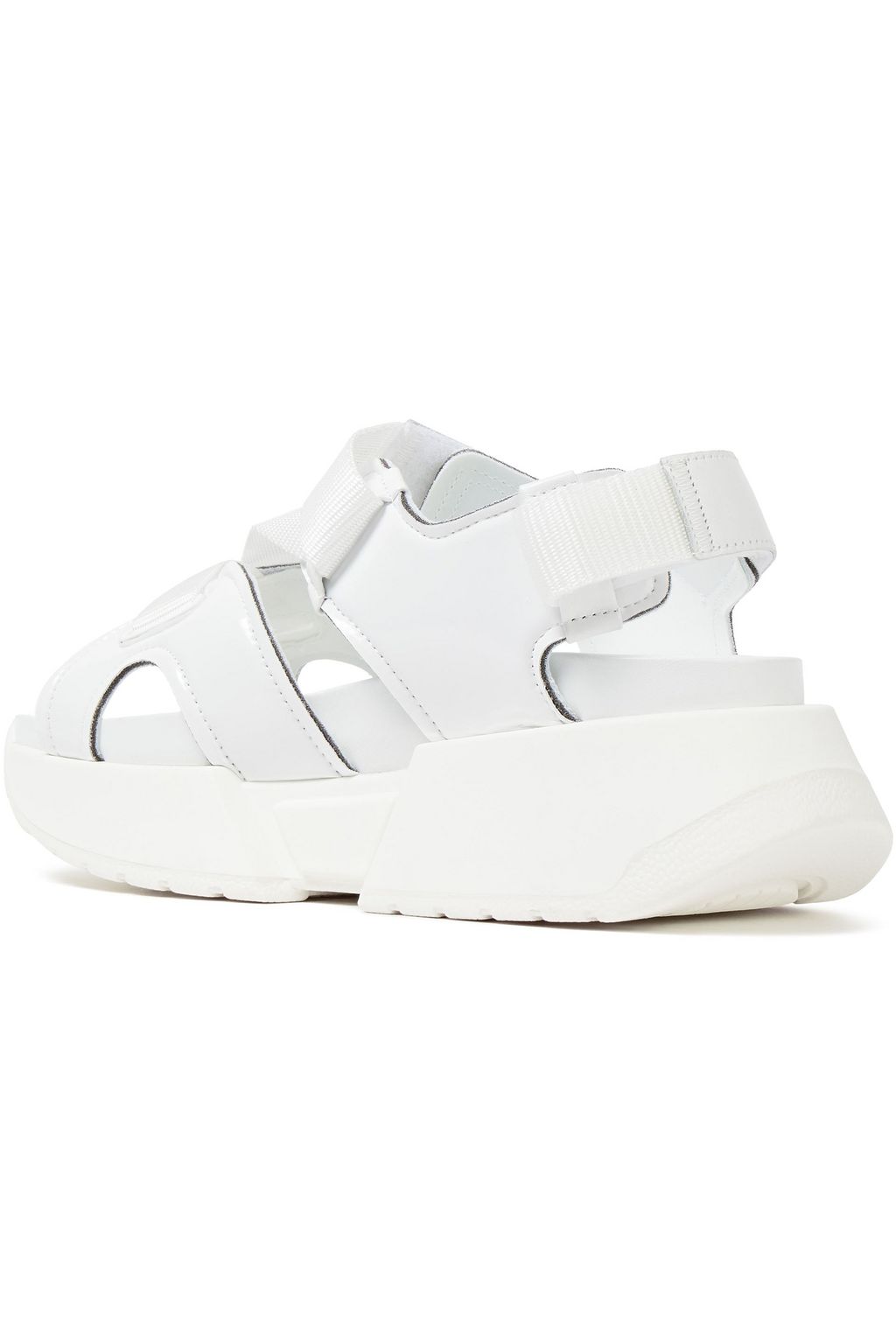 MM6 MAISON MARGIELA Glossed-neoprene exaggerated-sole sandals