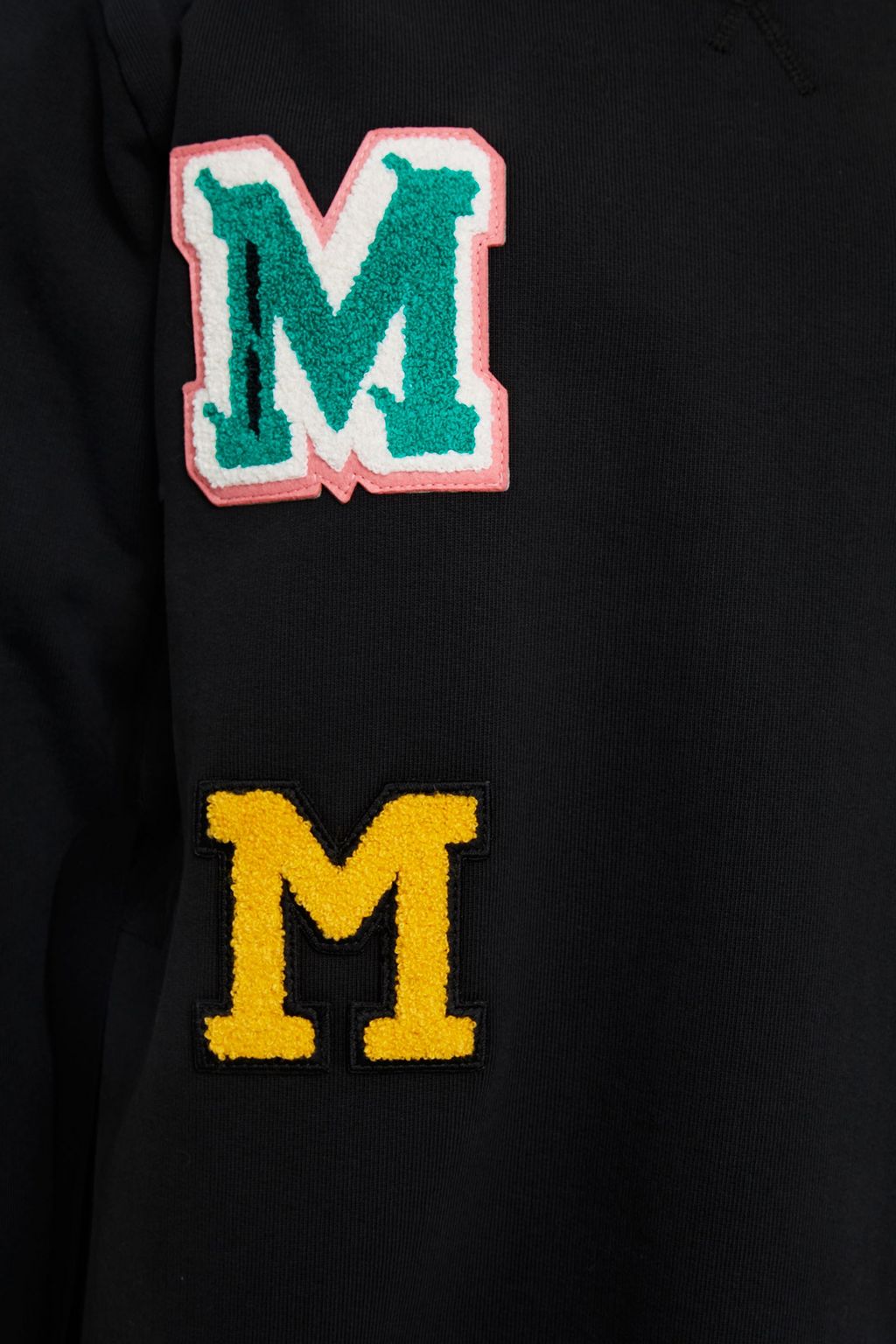 MM6 MAISON MARGIELA Appliquéd French cotton-terry sweatshirt