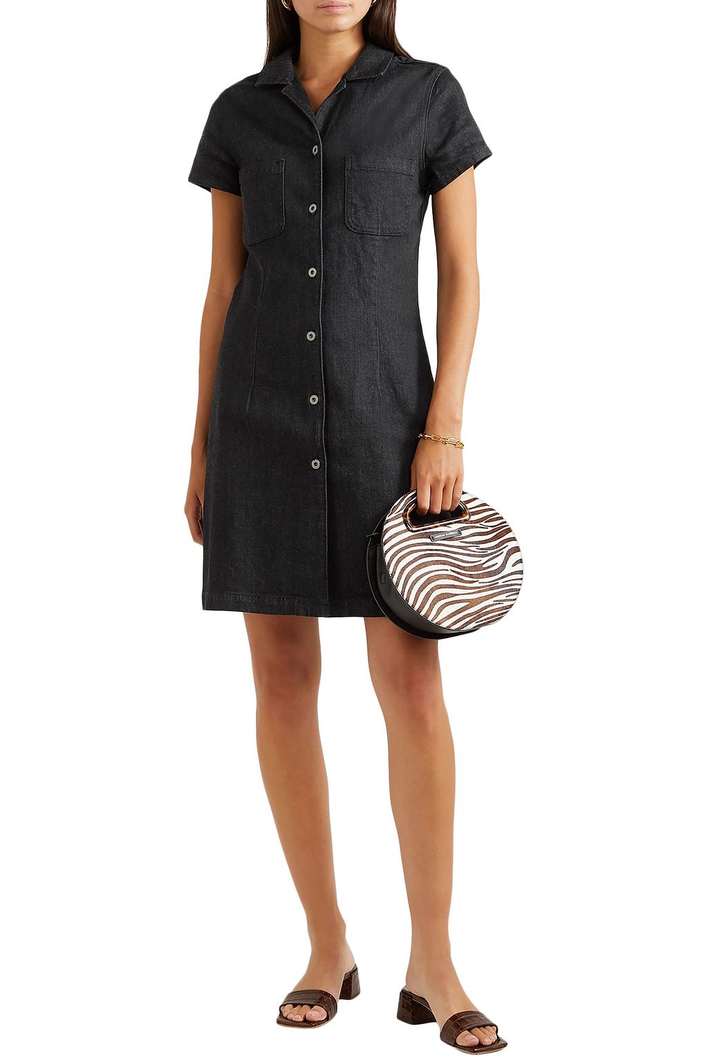 EVE DENIM The Carlotta denim mini dress