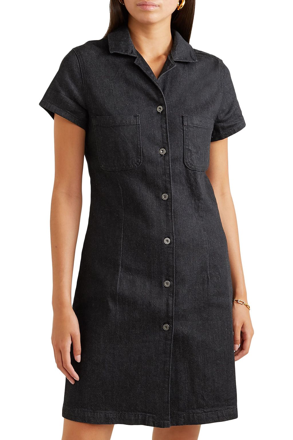 EVE DENIM The Carlotta denim mini dress