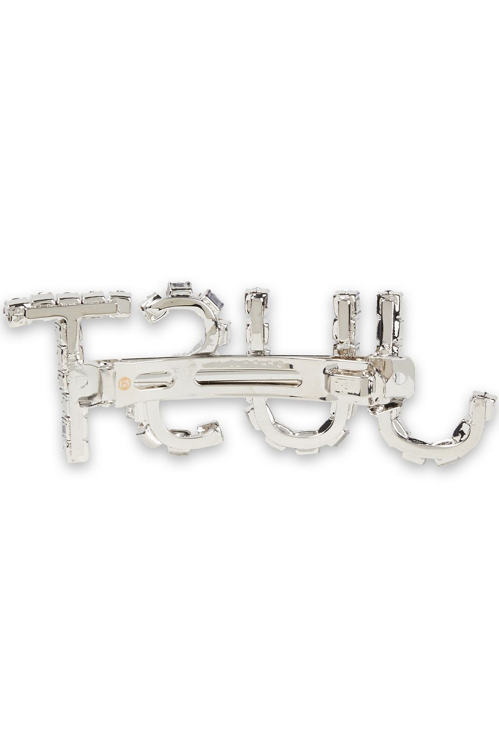 MM6 MAISON MARGIELA Silver-tone crystal hair slide