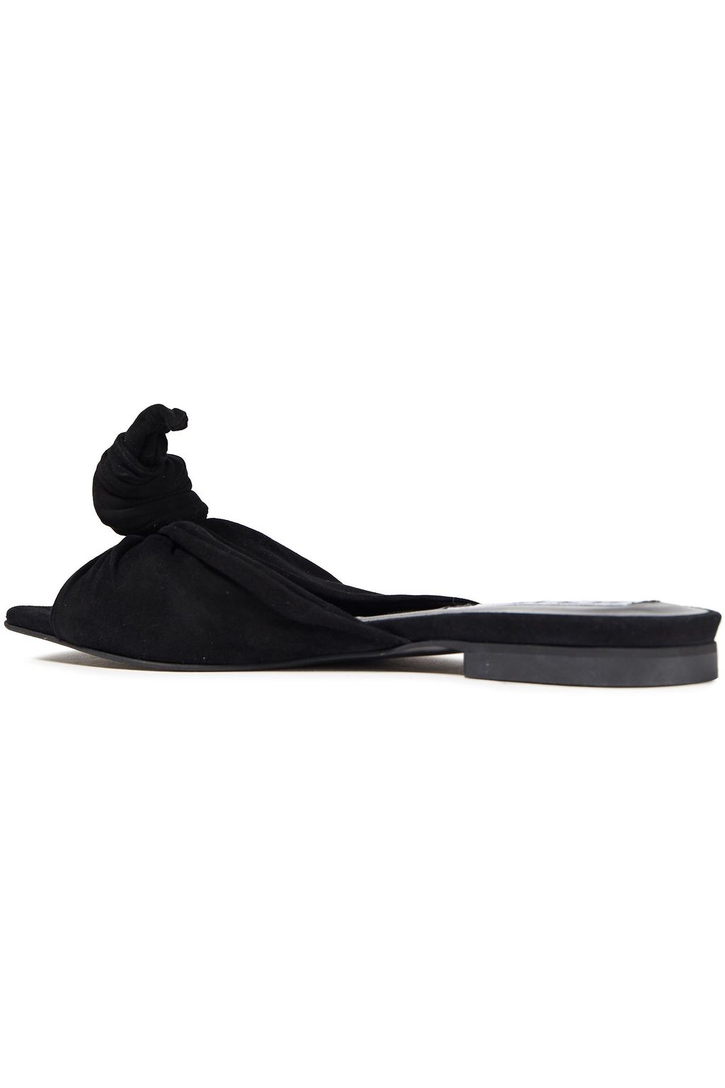 MCQ ALEXANDER MCQUEEN Knotted suede slides