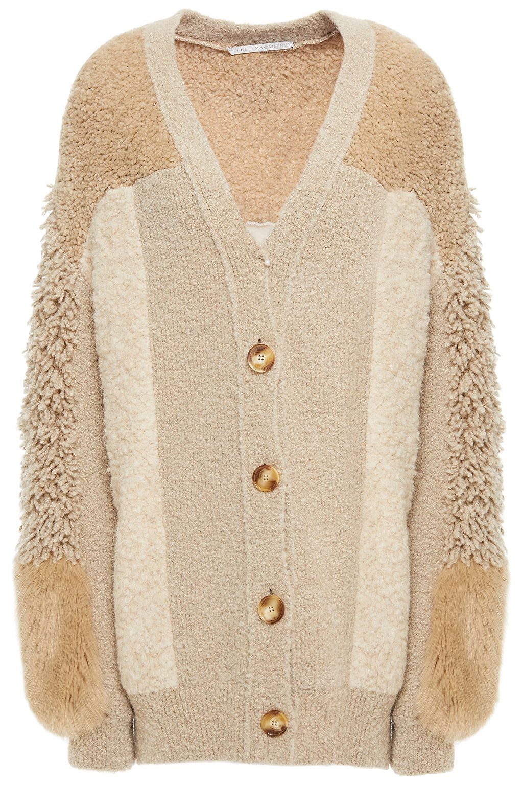 stella mccartney fur cardigan