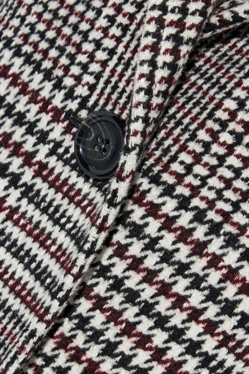 DOLCE&GABBANA Prince of Wales checked cotton-blend coat