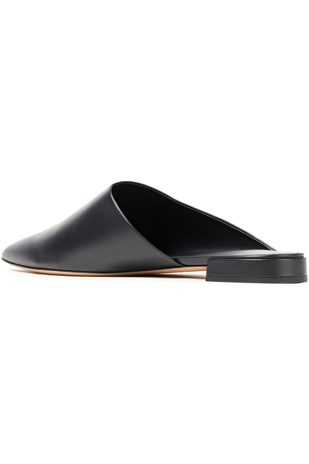 VINCE. Danna leather slippers