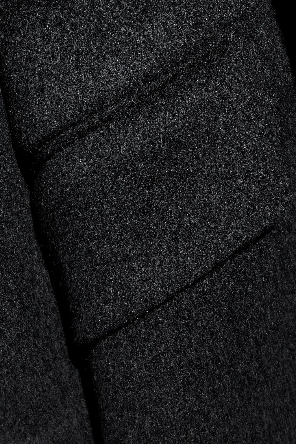 DOLCE&GABBANA Wool and cashmere-blend felt coat