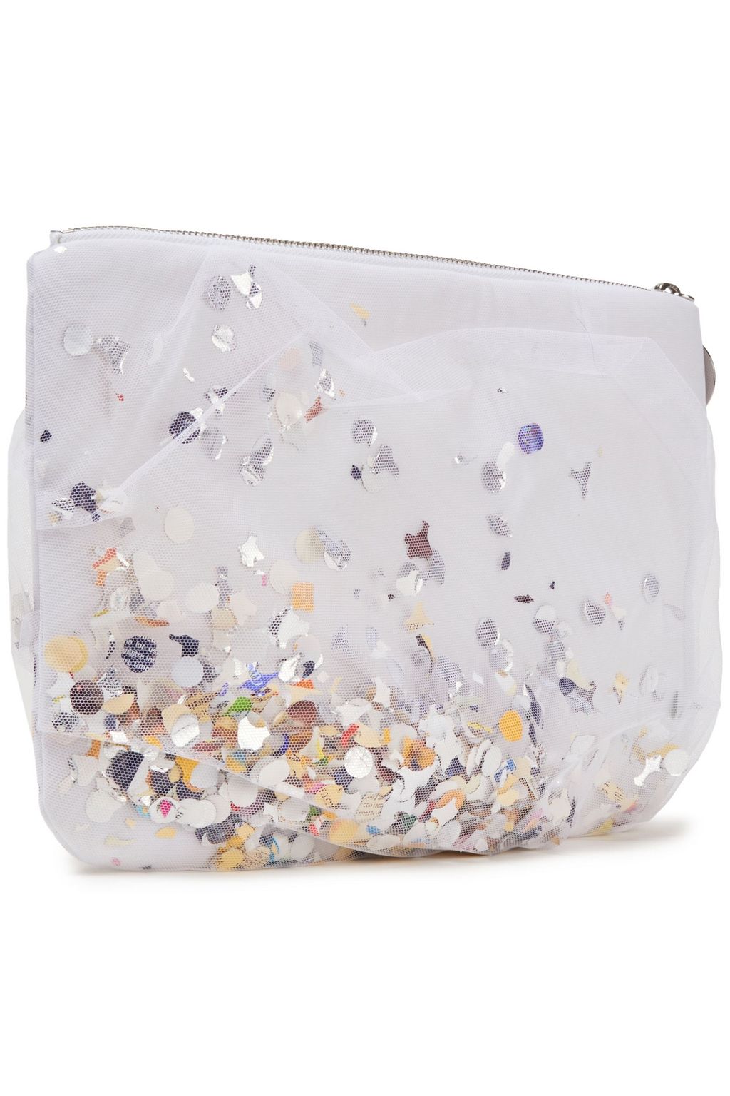 MM6 MAISON MARGIELA Embellished tulle pouch