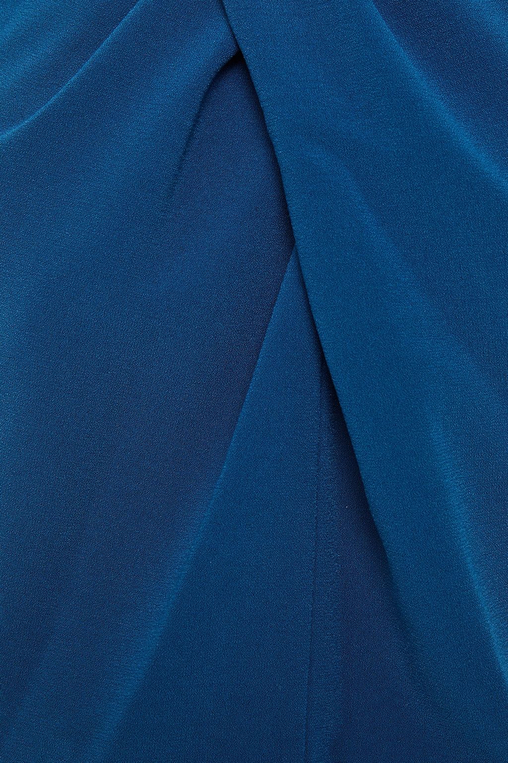 HALSTON Alix crepe mini dress