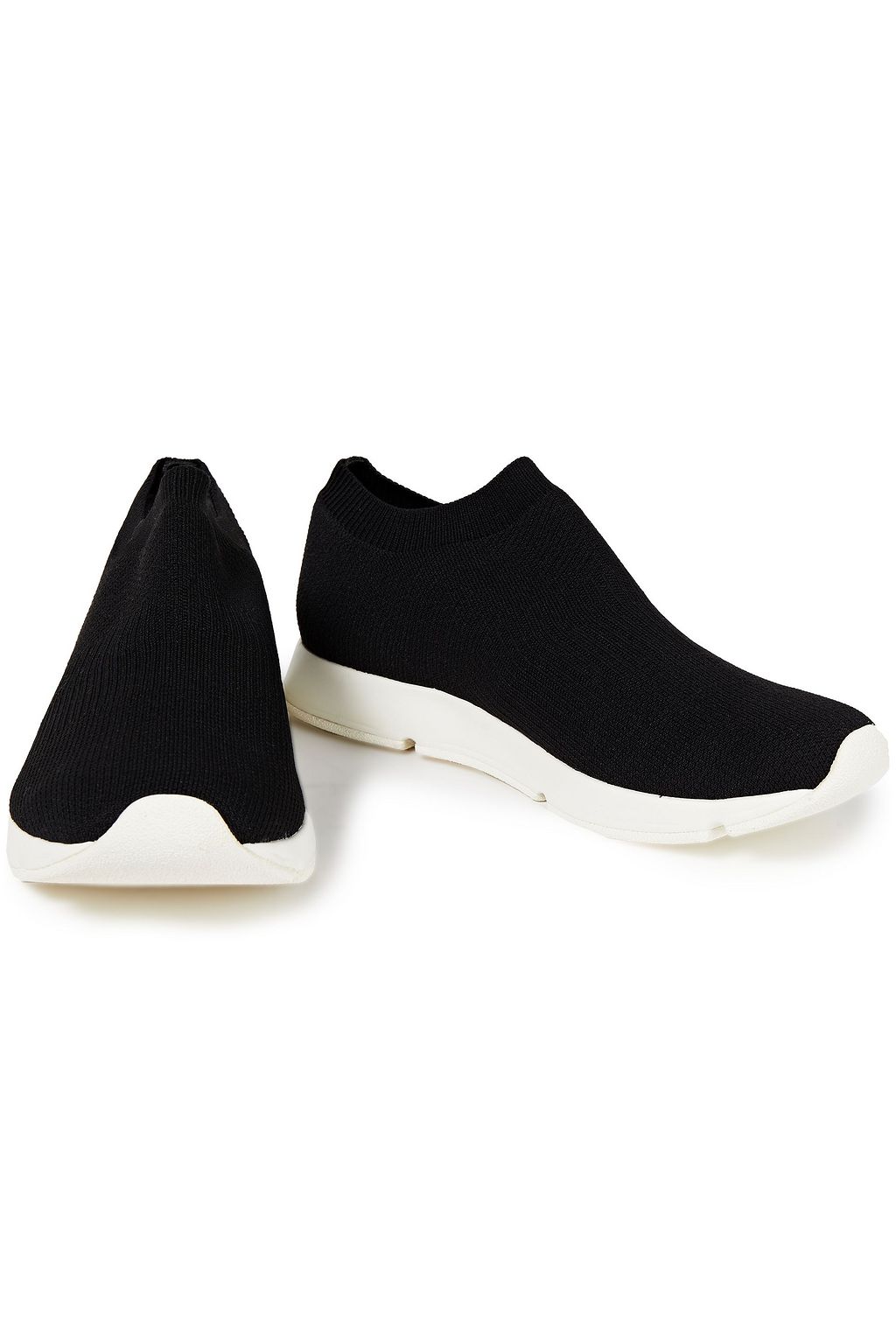 VINCE. Stretch-knit slip-on sneakers