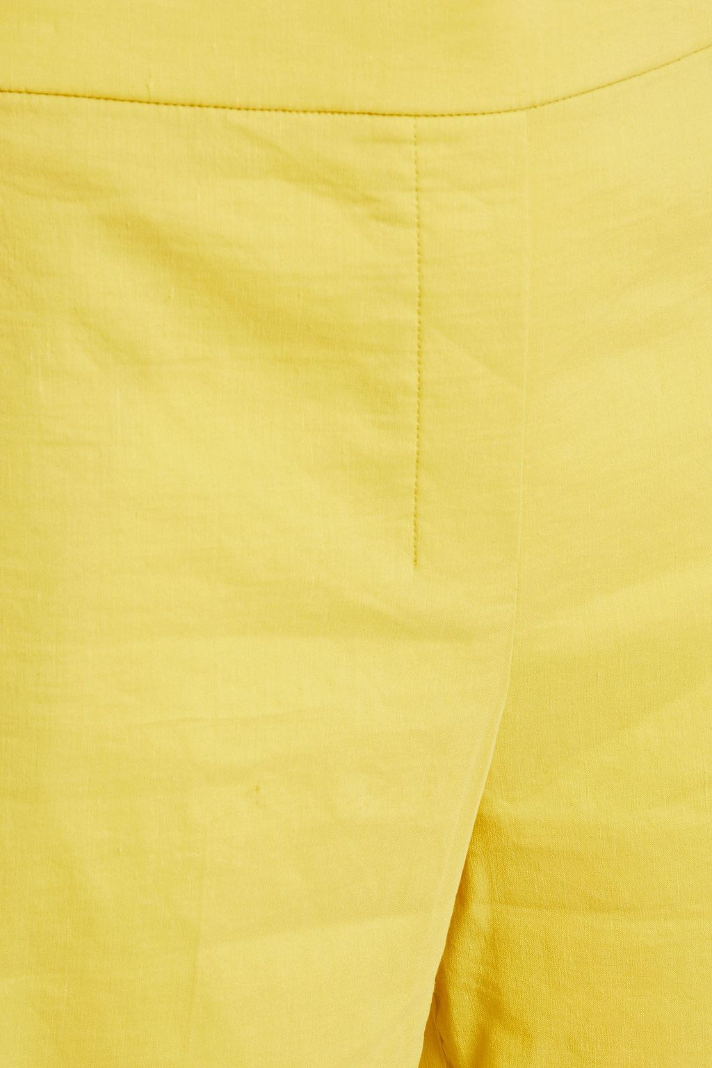 THEORY Cropped linen-blend wide-leg pants
