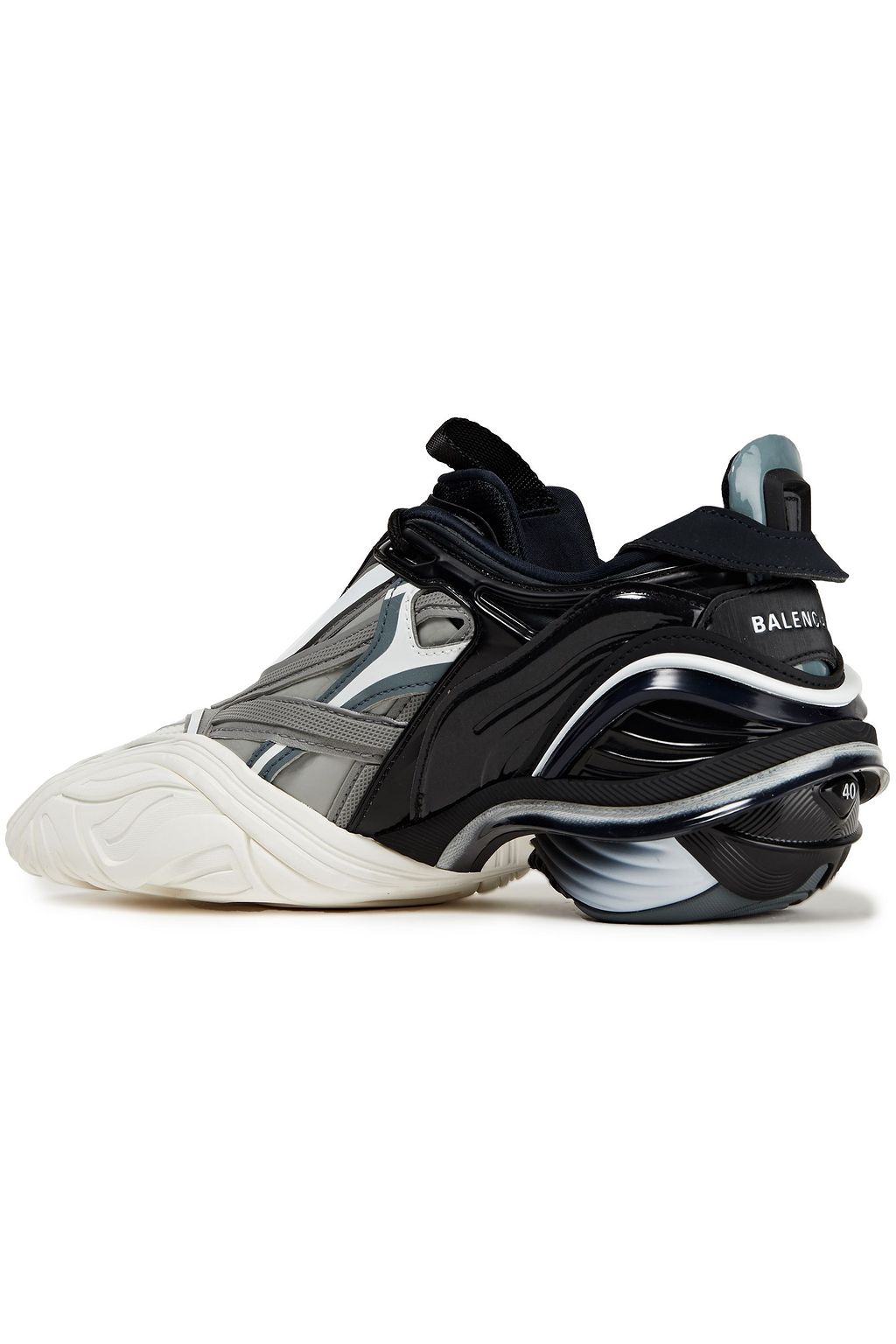 BALENCIAGA Tyrex Sneakers aus Kunstleder, Mesh und Gummi mit Logoprint