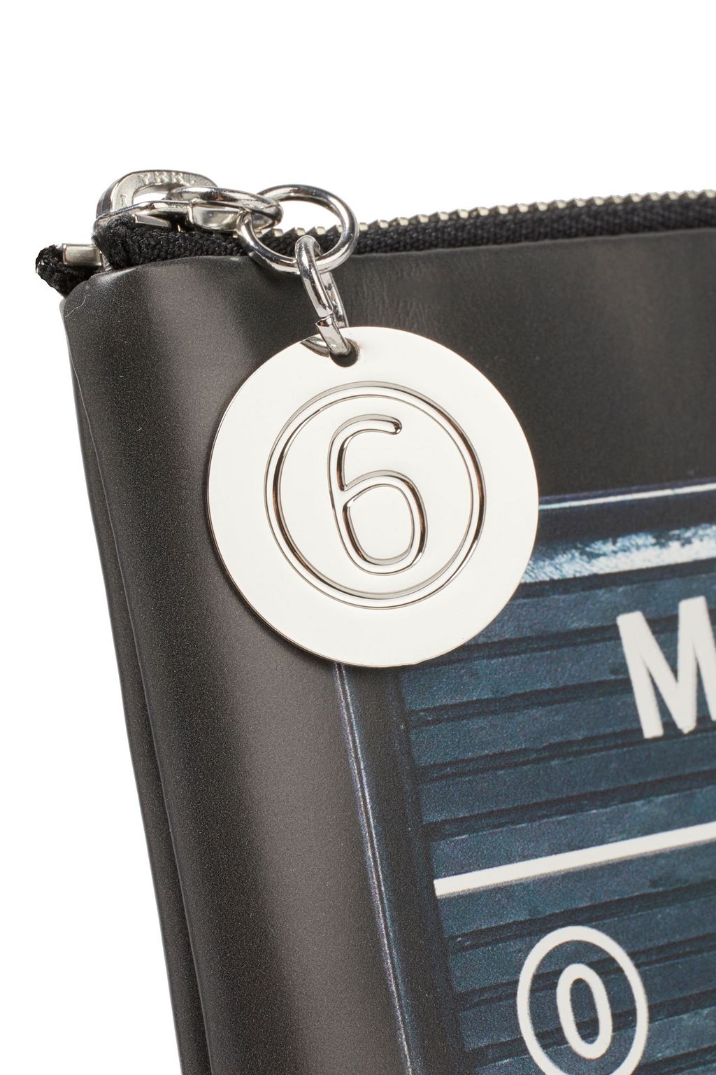 MM6 MAISON MARGIELA Printed faux leather pouch
