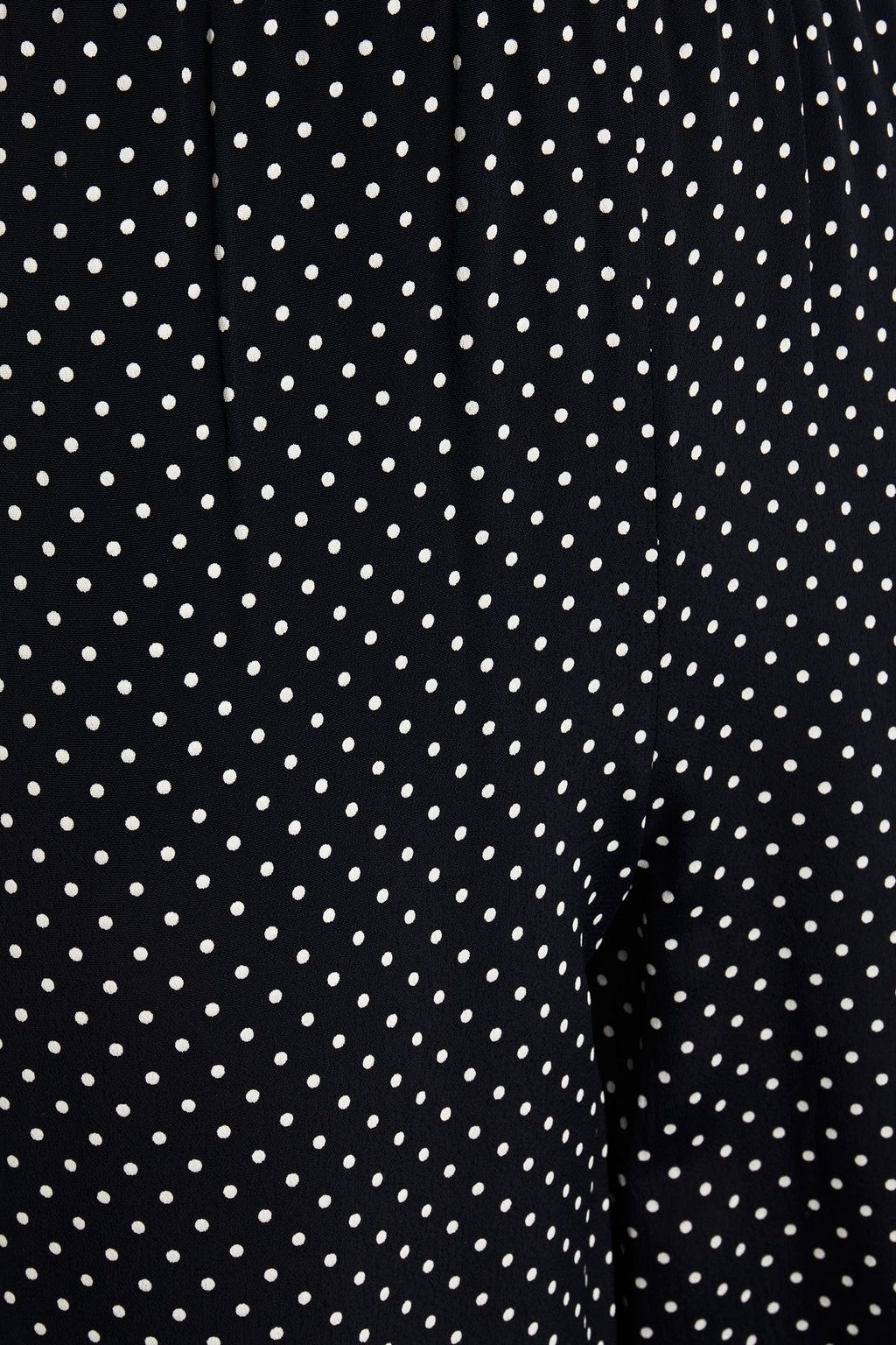 THEORY Polka-dot crepe culottes