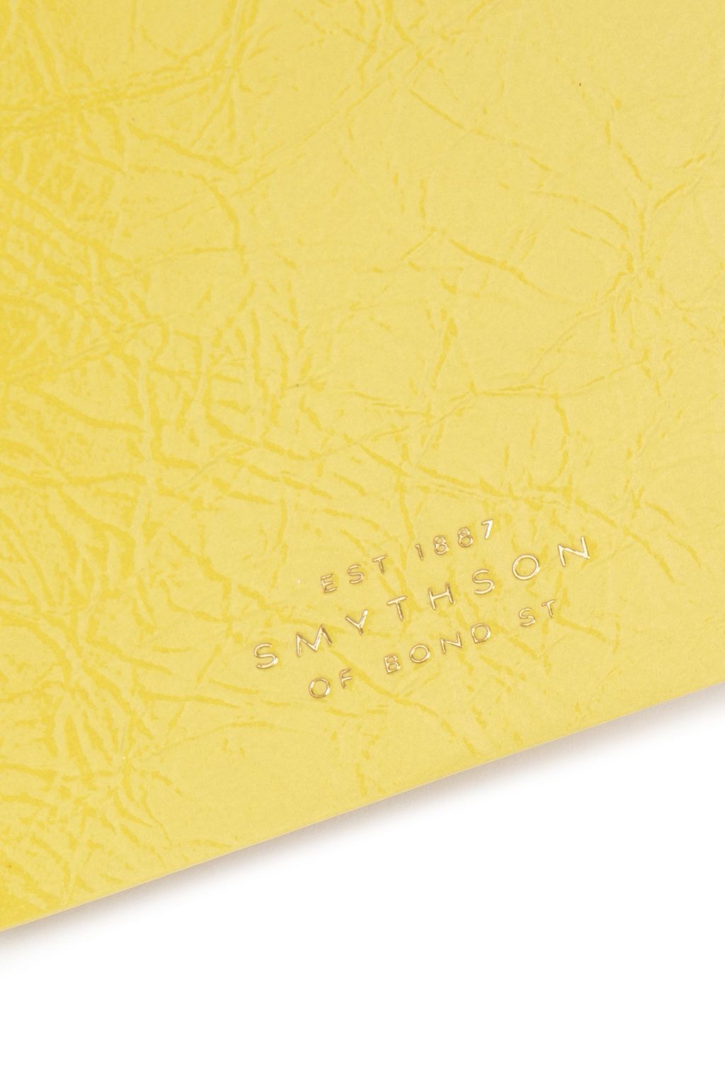 SMYTHSON Crinkled-leather notebook