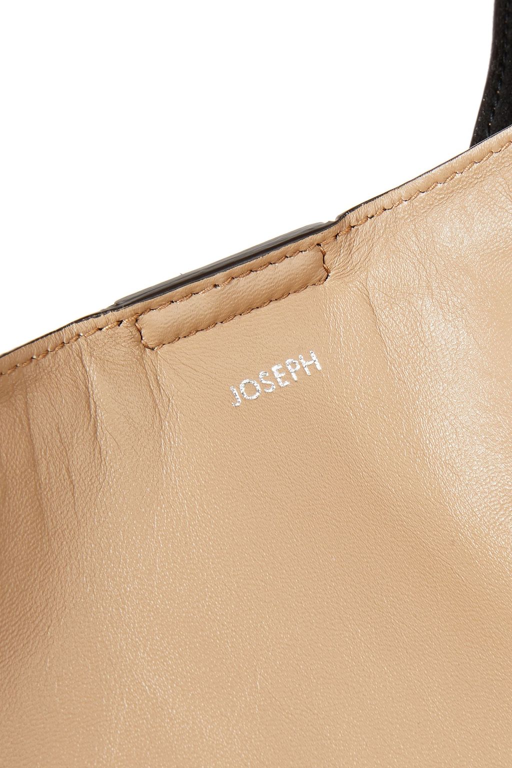 JOSEPH Two-tone leather shoulder bag