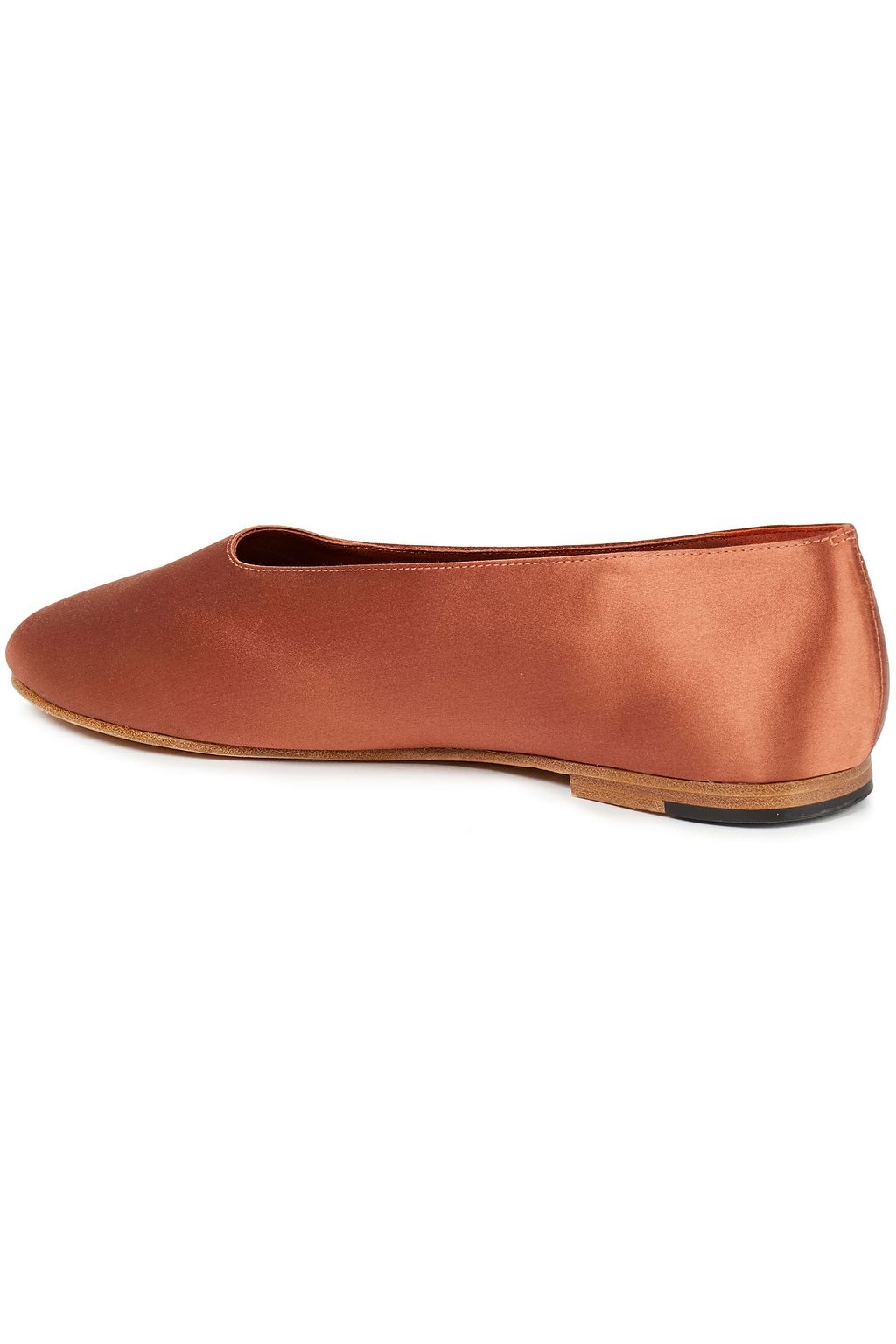 VINCE. Satin ballet flats