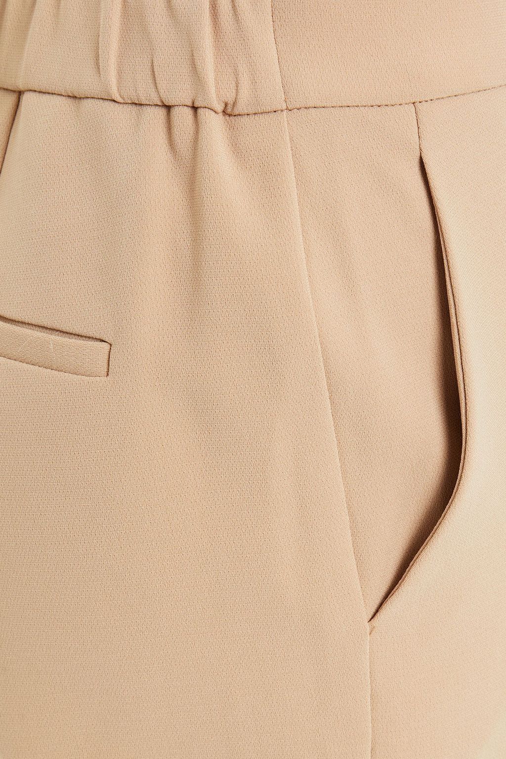 THEORY Cropped crepe tapered pants