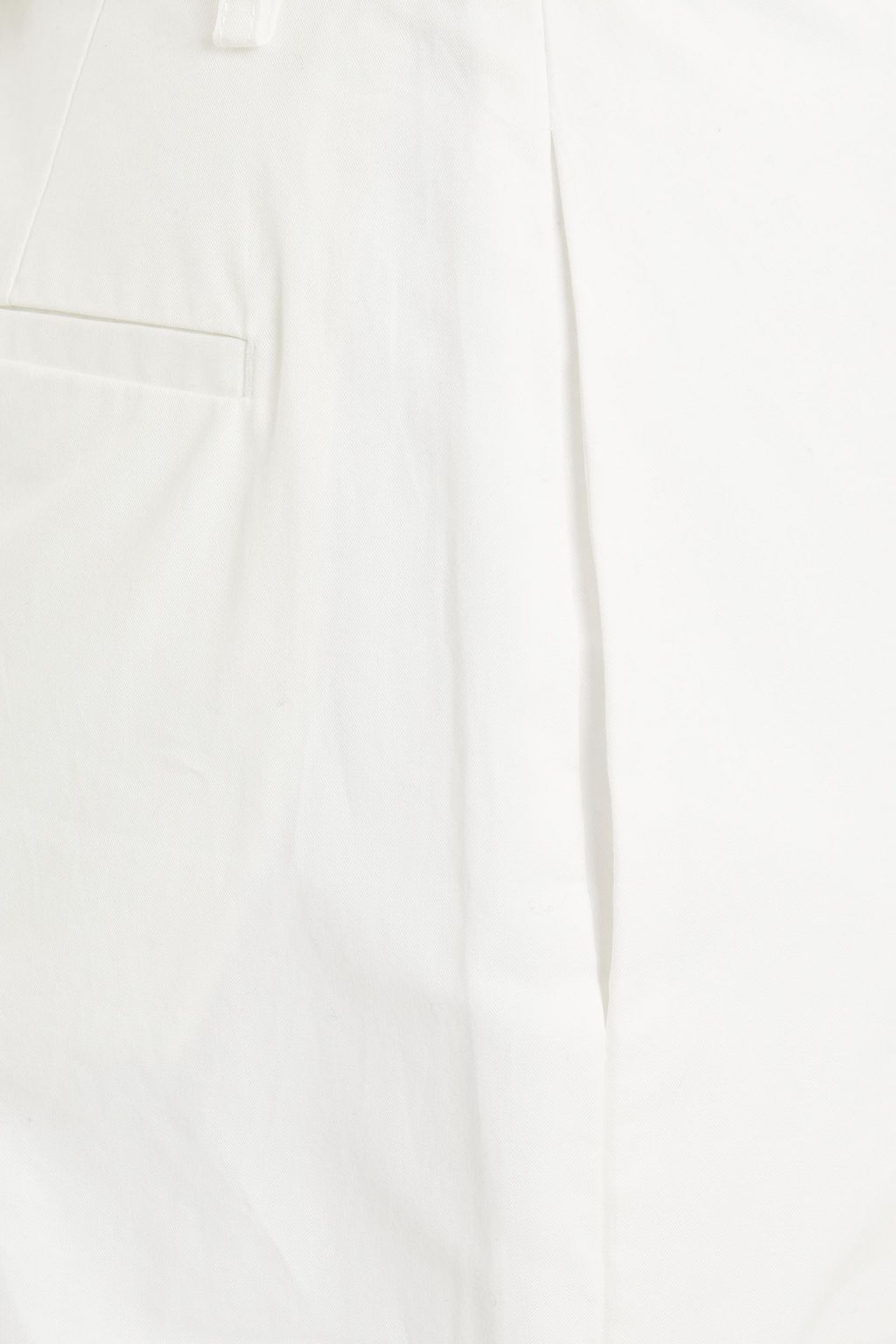 THEORY Cotton-twill wide-leg pants