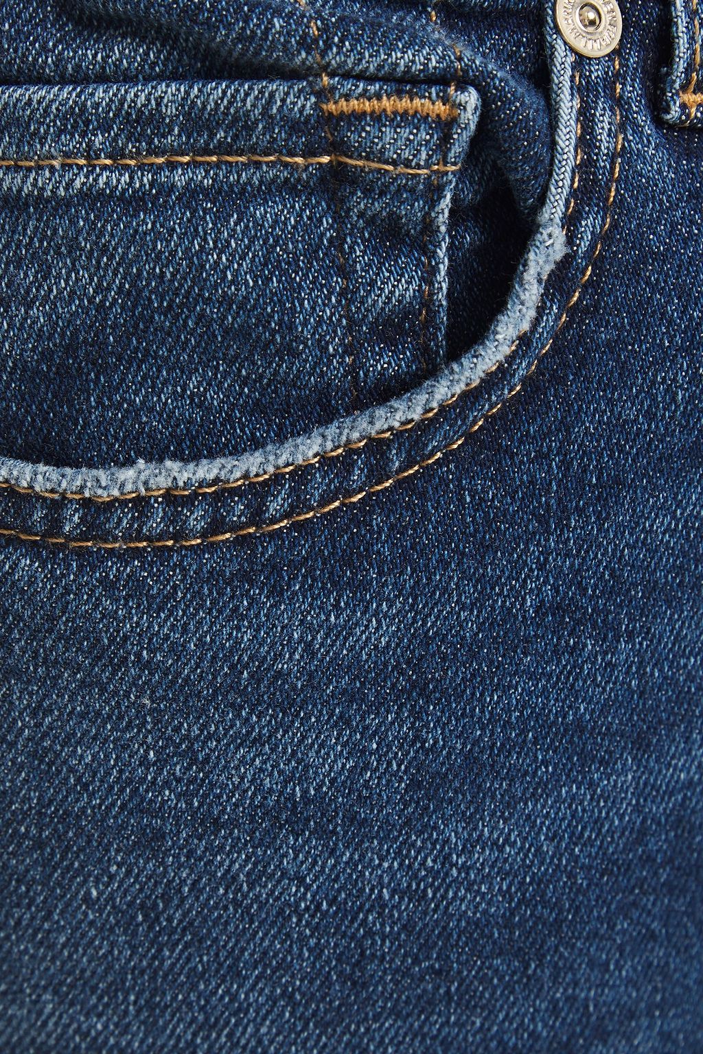 7 FOR ALL MANKIND Cropped mid-rise slim-leg jeans