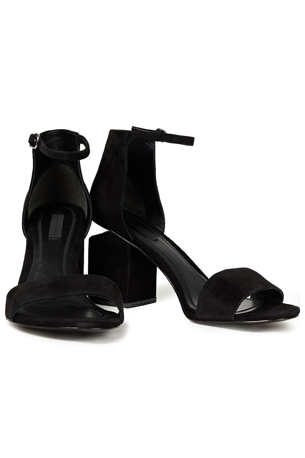 ALEXANDER WANG Abby cutout suede sandals