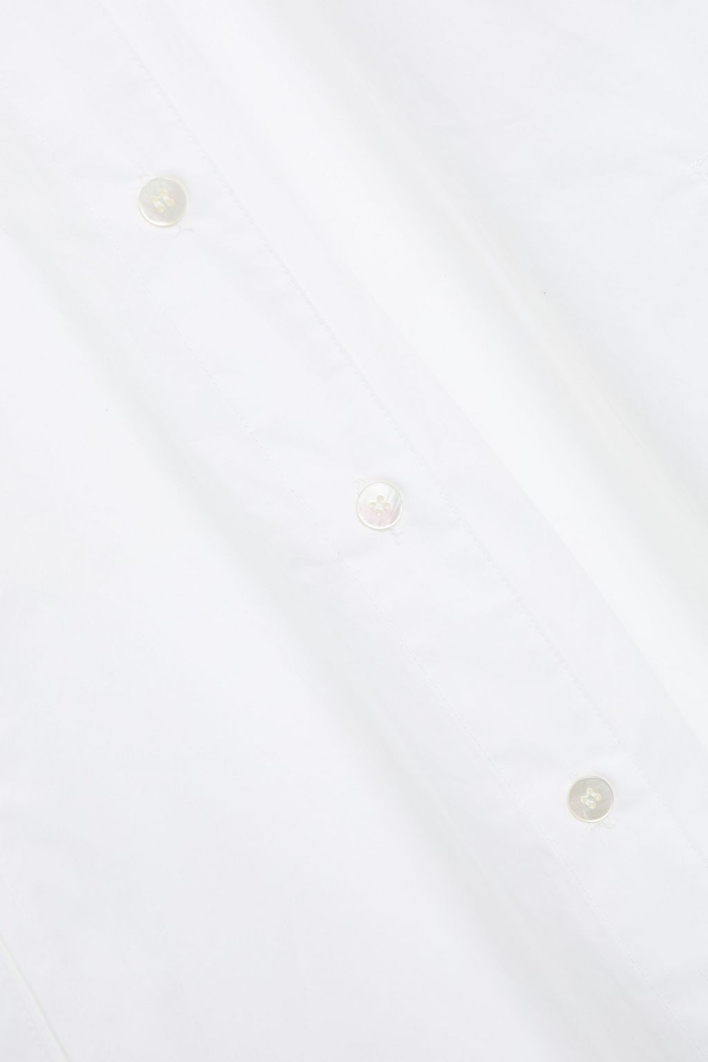 MM6 MAISON MARGIELA Drapiertes Oversized-Hemdkleid aus Baumwollpopeline