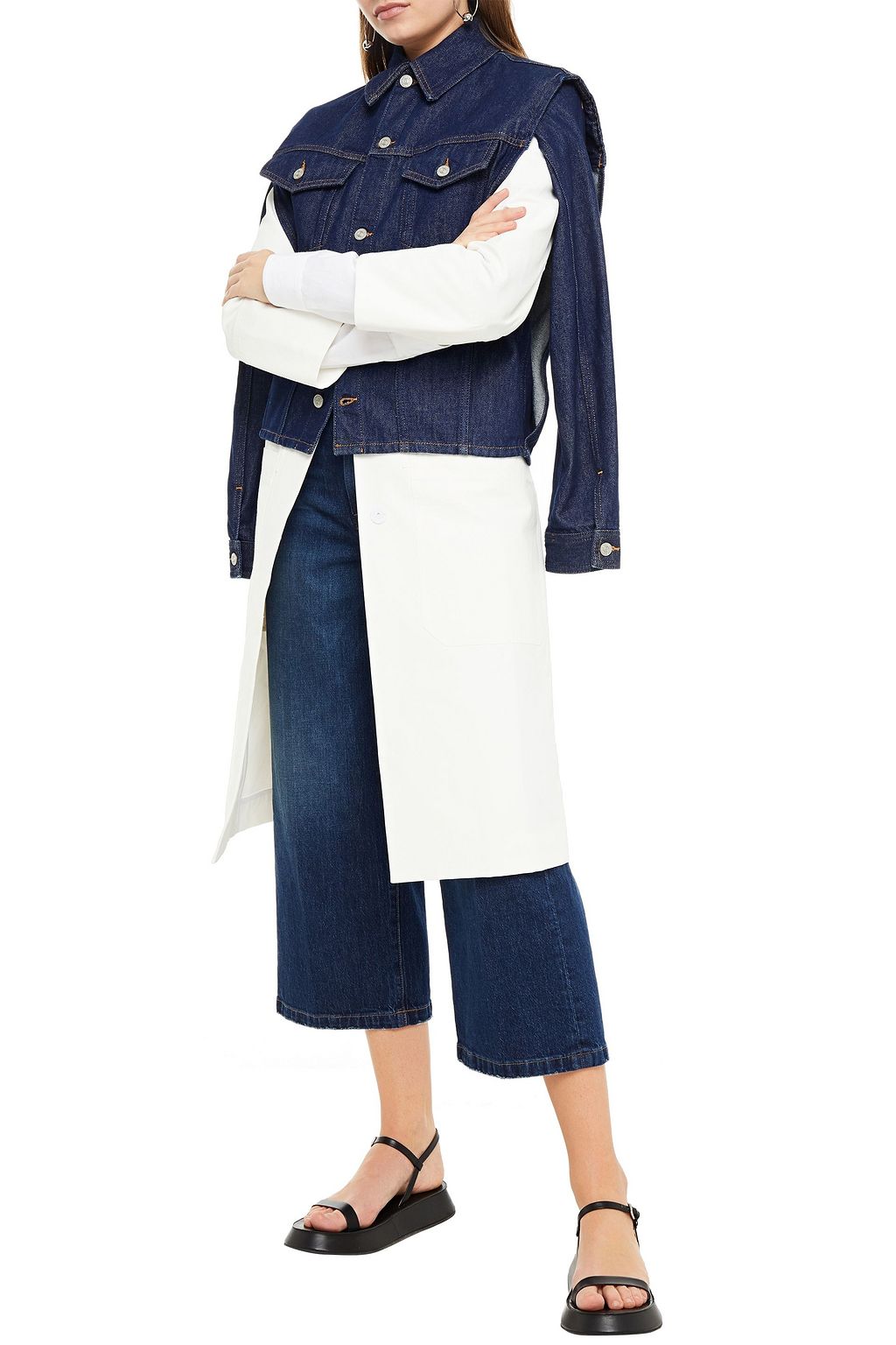 MM6 MAISON MARGIELA Convertible denim jacket