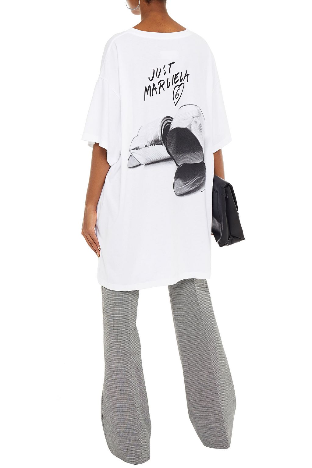 MM6 MAISON MARGIELA Printed cotton-jersey T-shirt