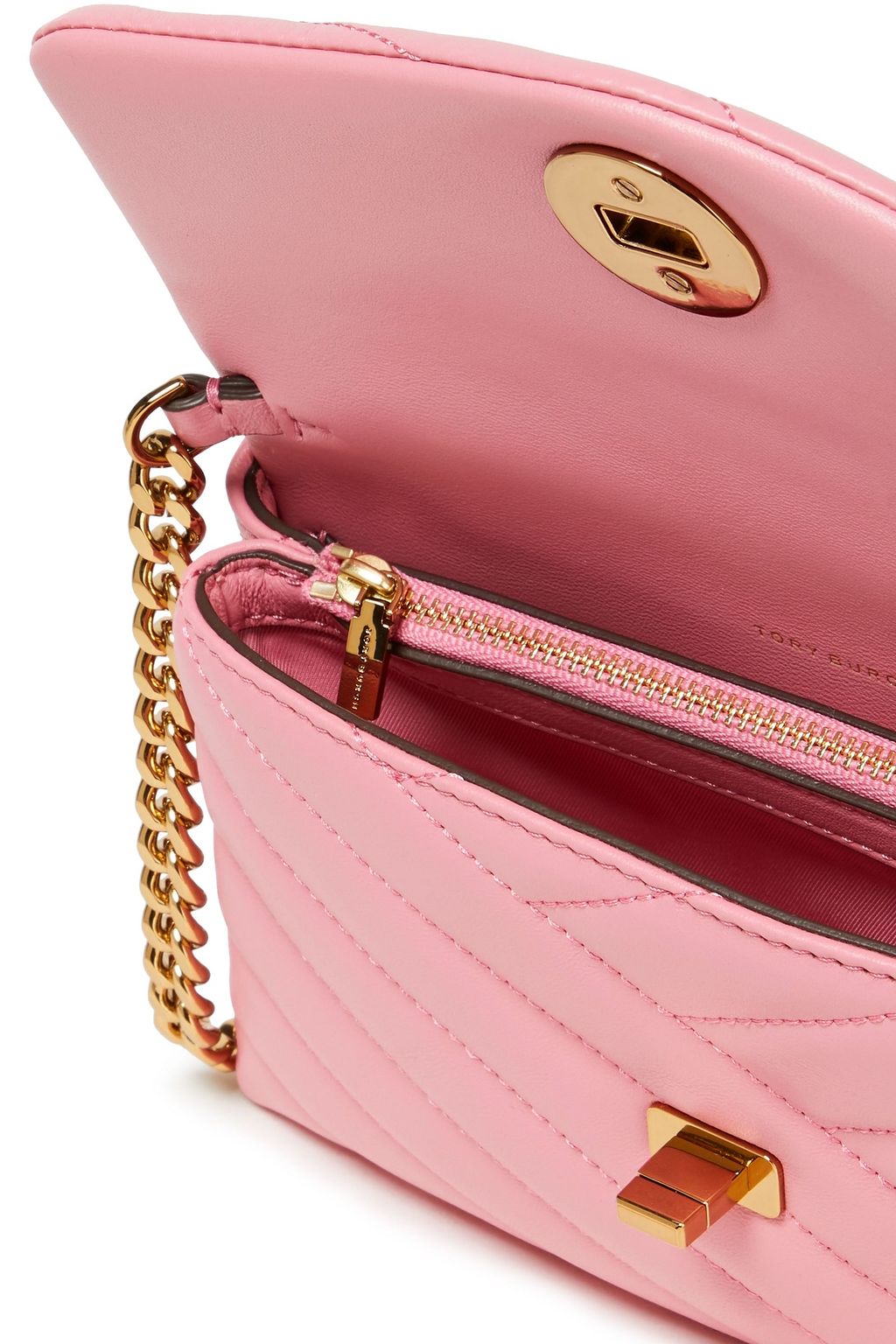 TORY BURCH Kira quilted leather cross-body bag