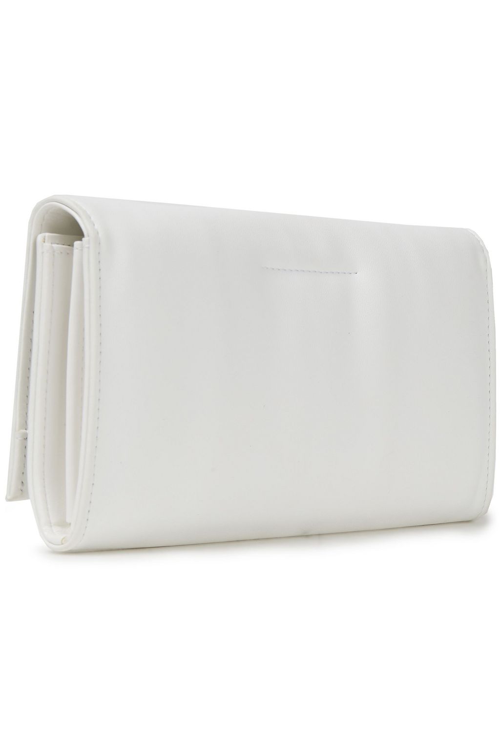 MM6 MAISON MARGIELA Embroidered faux leather wallet