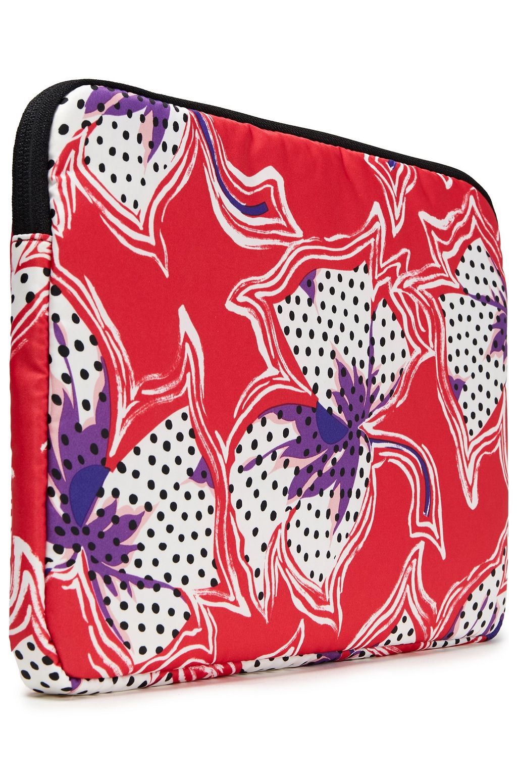 MARC JACOBS Floral-print shell laptop case