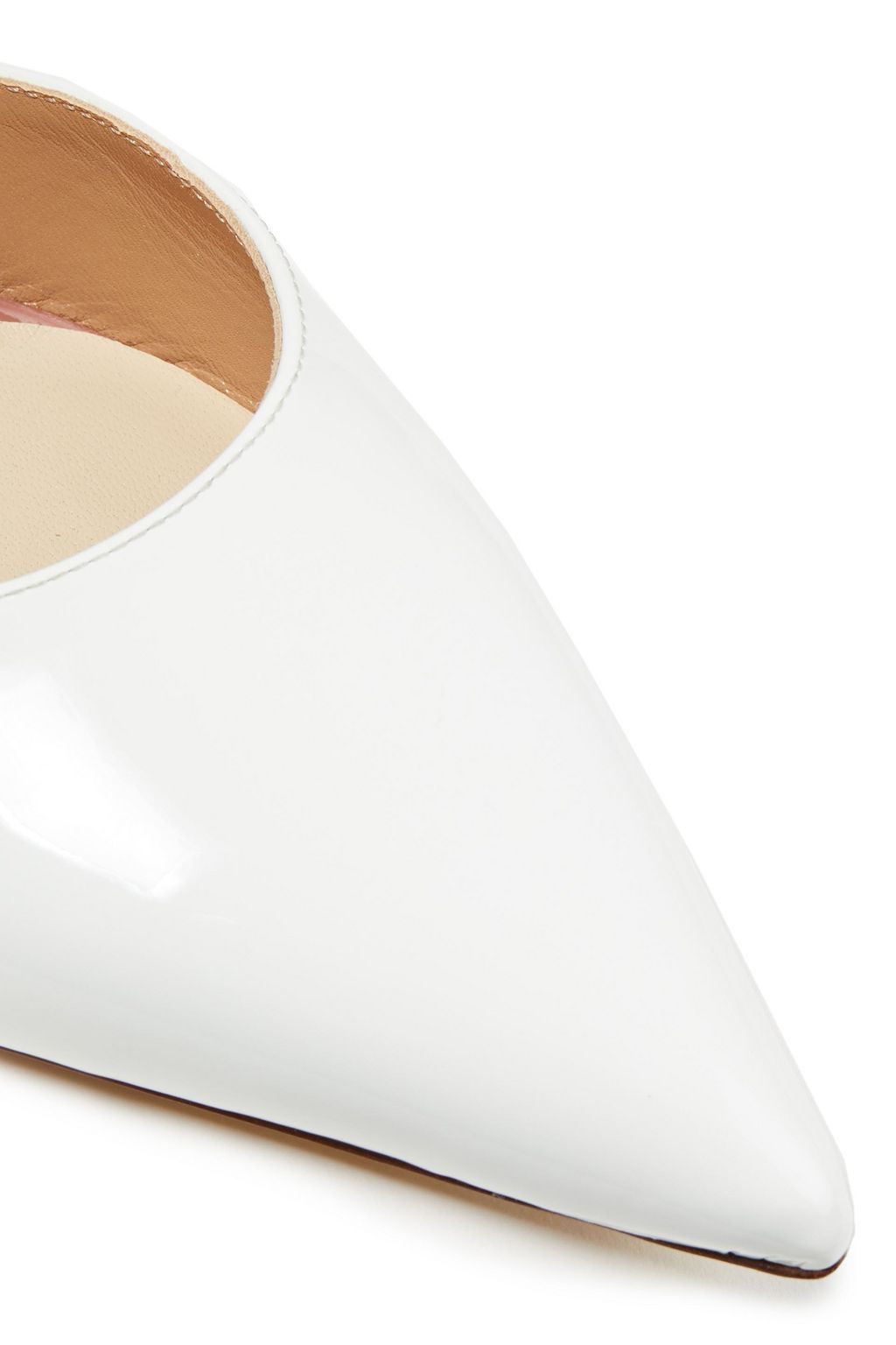 FRANCESCO RUSSO Glossed-leather pumps