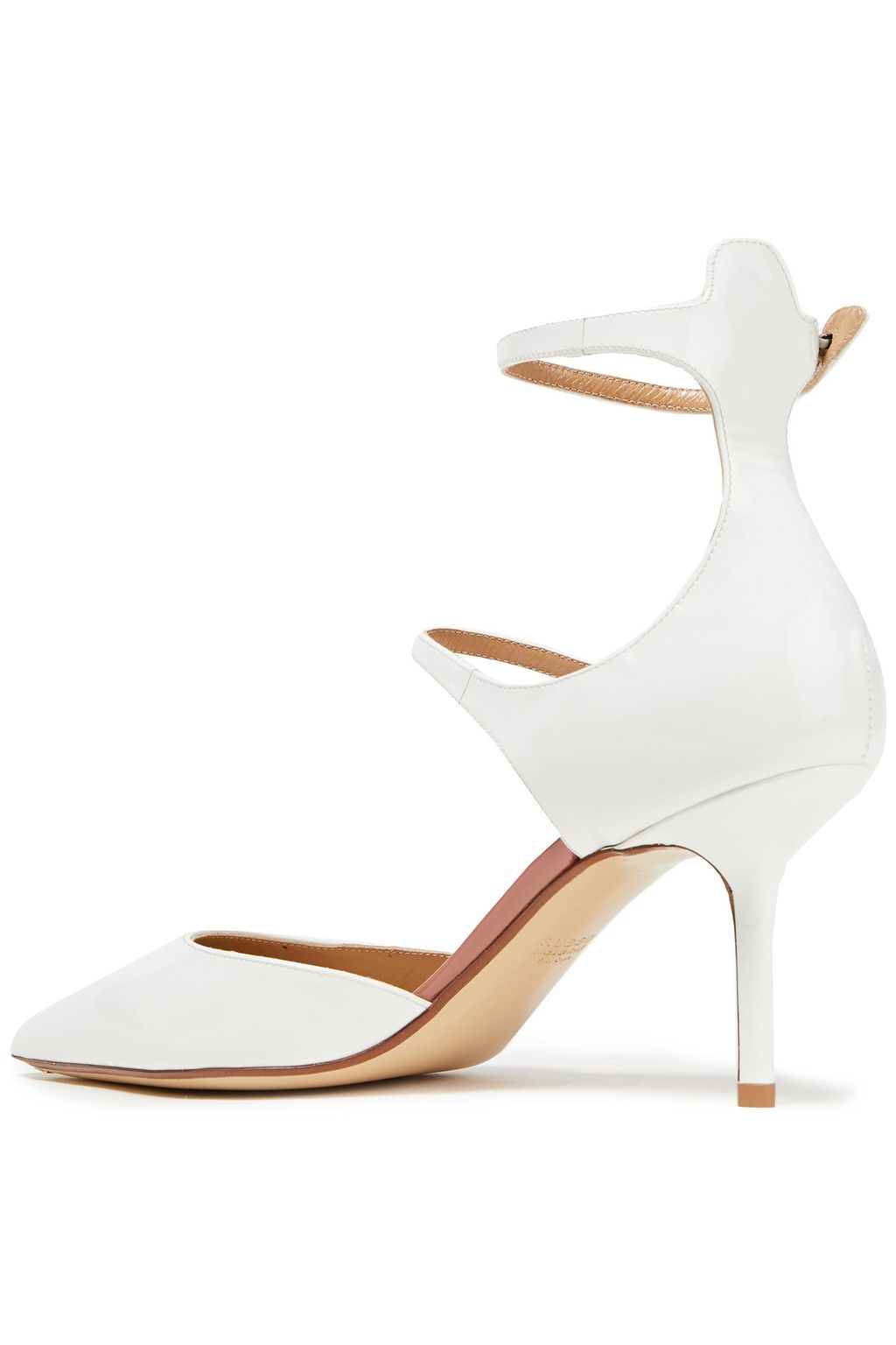 FRANCESCO RUSSO Glossed-leather pumps
