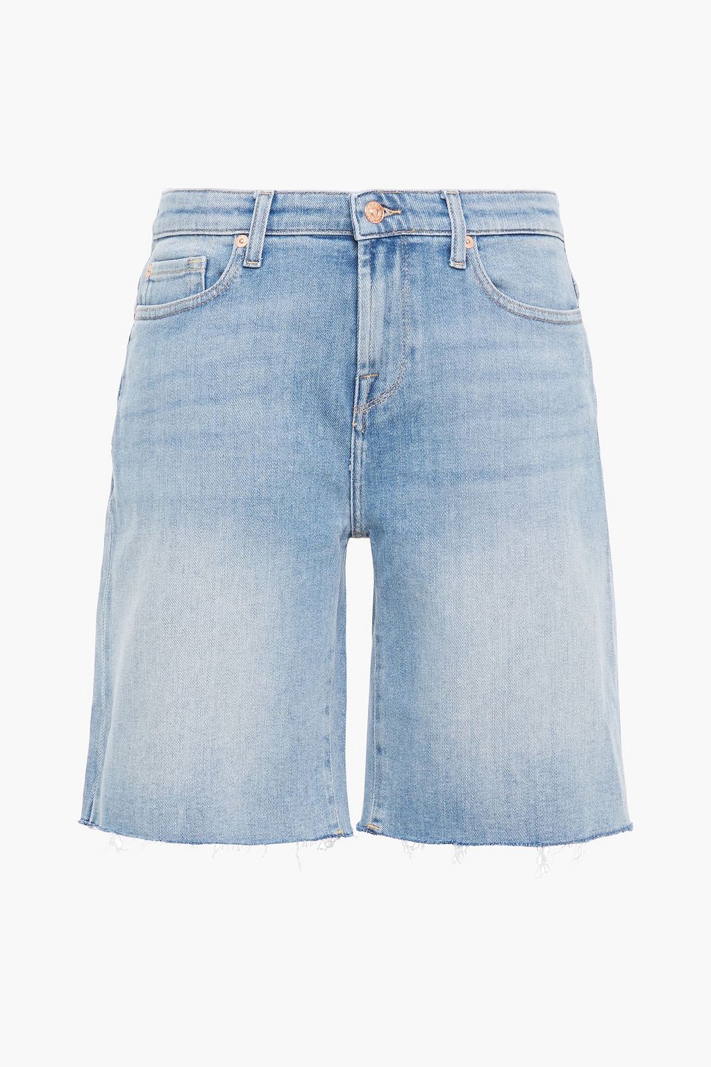 Light denim Faded denim shorts | Sale 