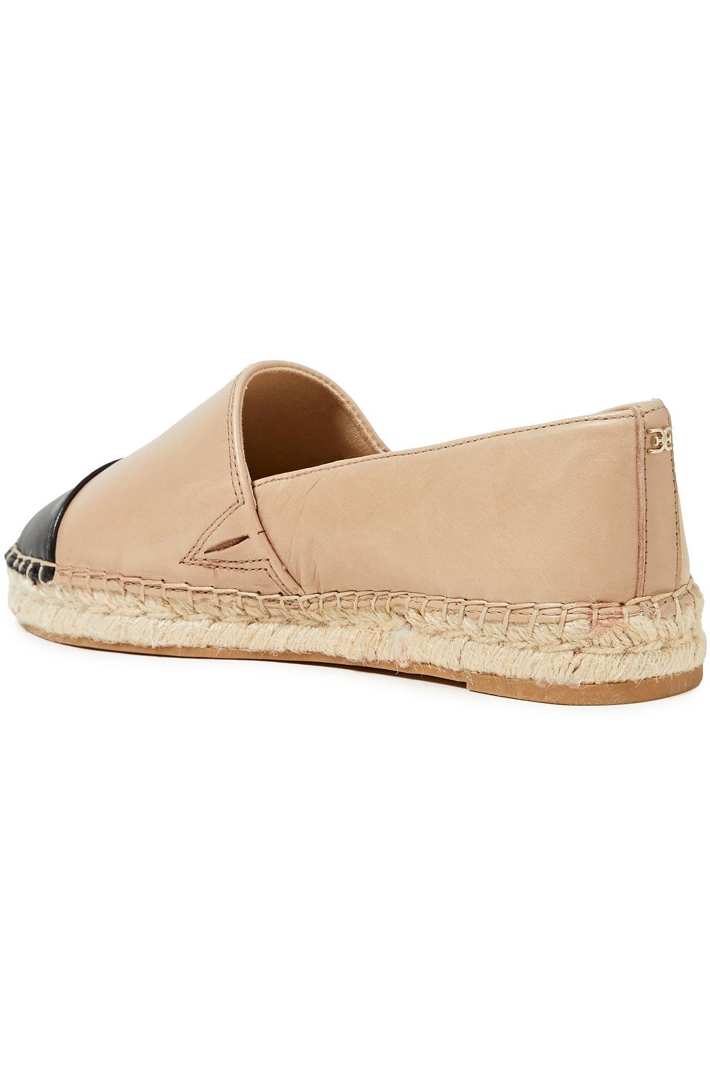 SAM EDELMAN Krissy two-tone leather espadrilles